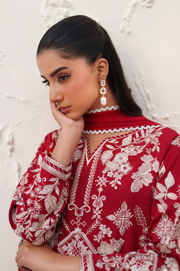 Baroque | Formals Collection | EMBROIDERED RAW SILK UF-4386