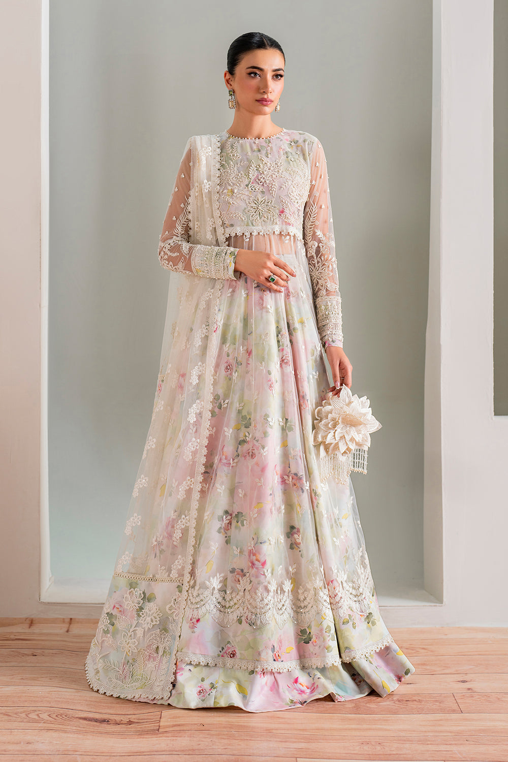 Baroque | Formals Collection | EMBROIDERED NET UF-686