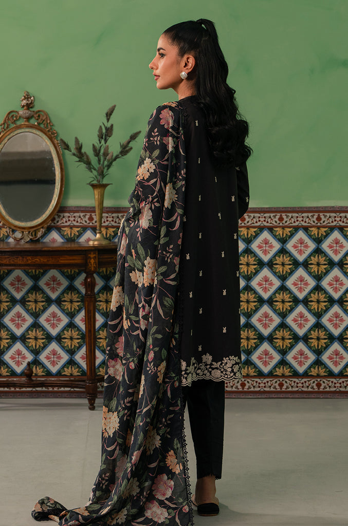 Cross Stitch | Mahiri Embroidered Lawn 24 | RAVEN FLORA