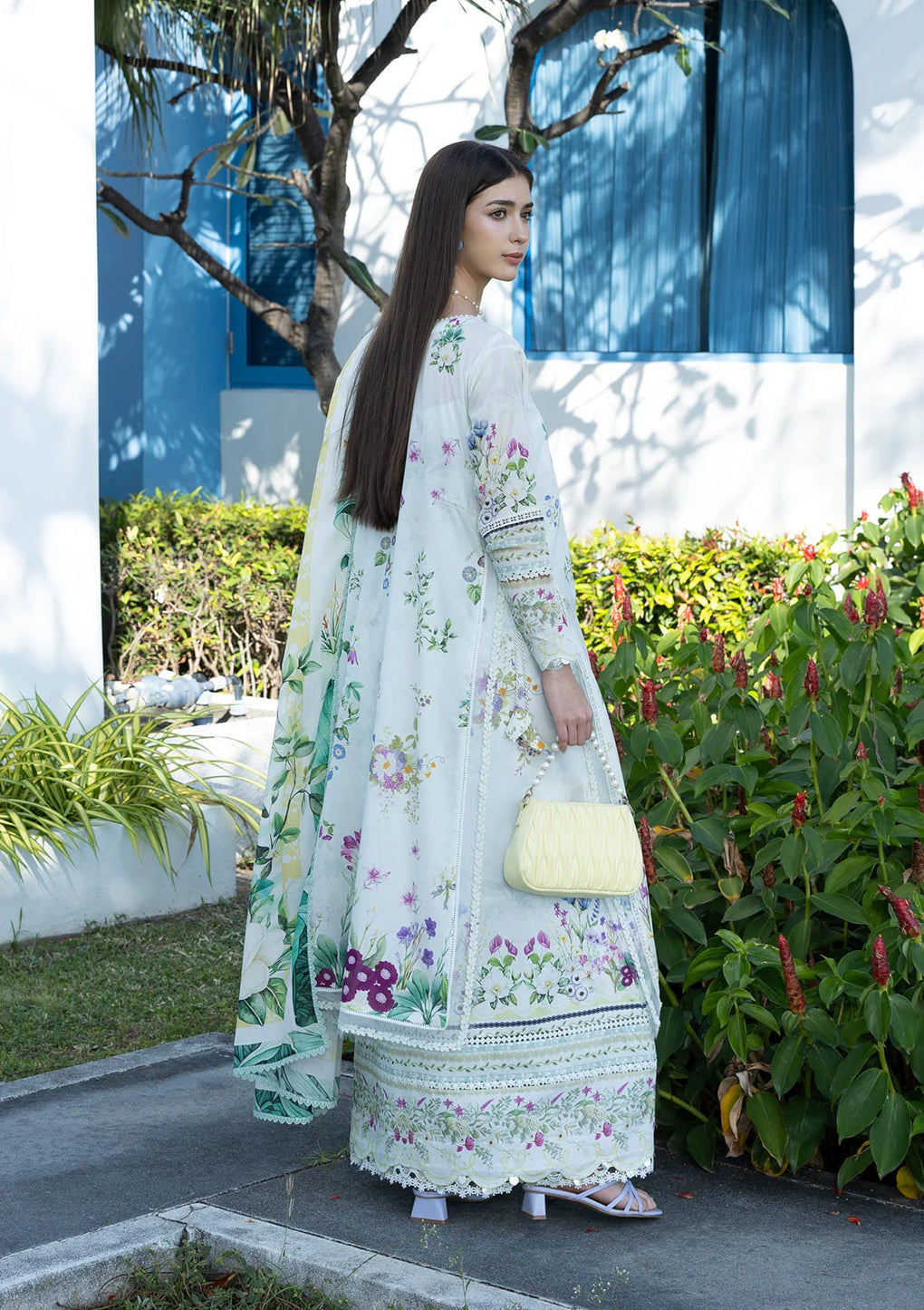 Elaf Premium | Prints Collection 26 | EPN-7B MOON FLOWER