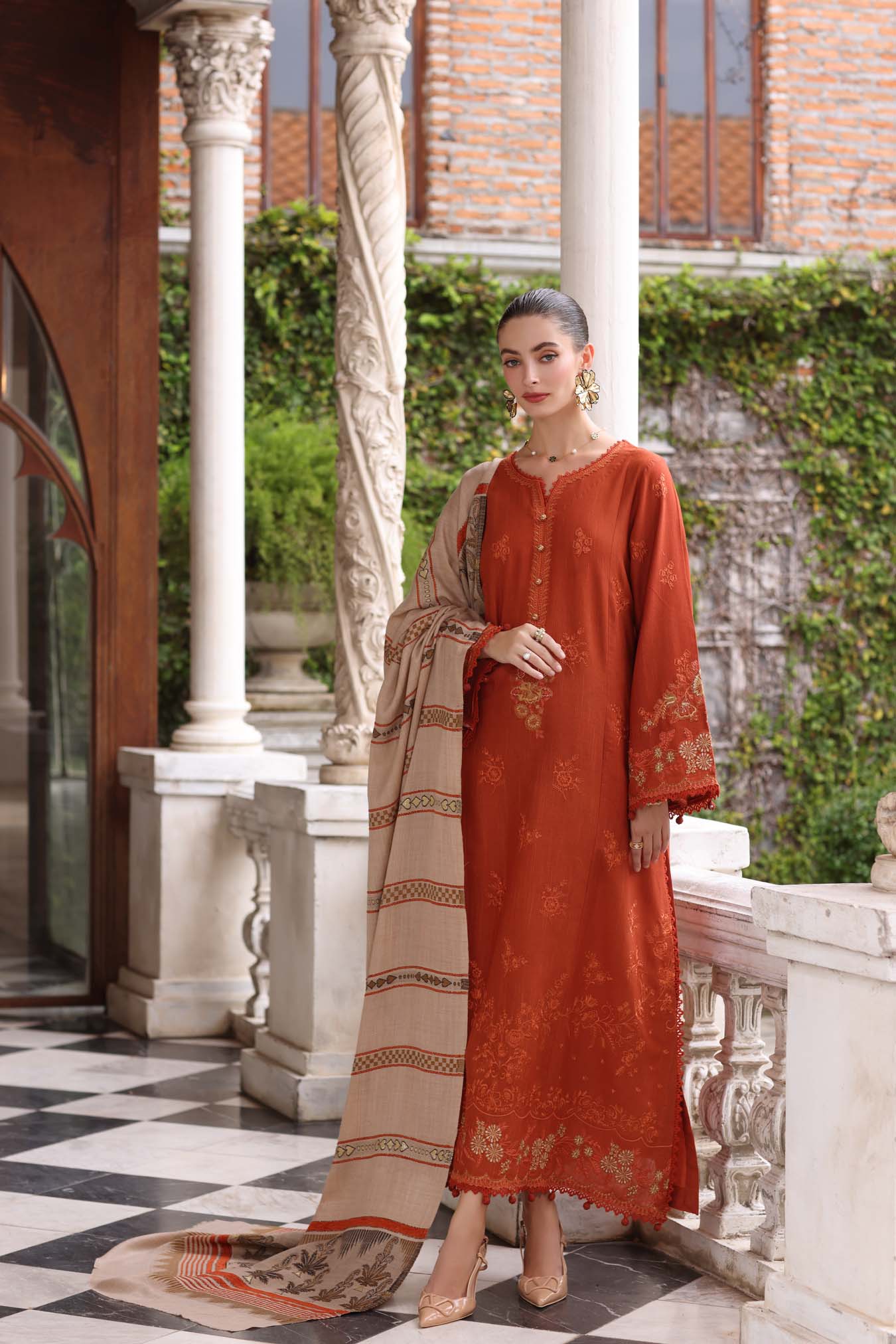 Noor by Saadia Asad | Winter Pashmina 25 | Rustique