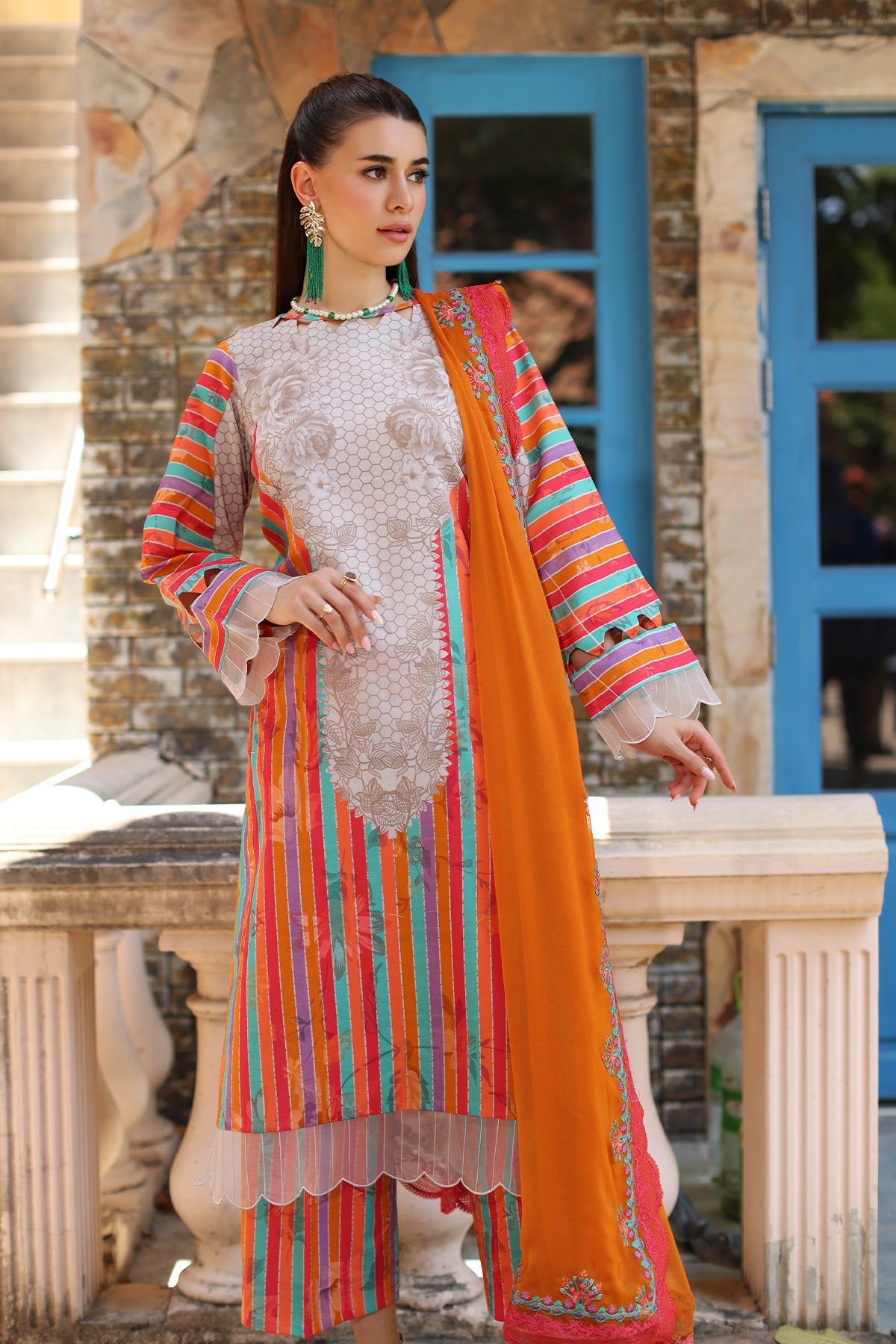 Charizma | Lawn Collection 24 | AS4-25