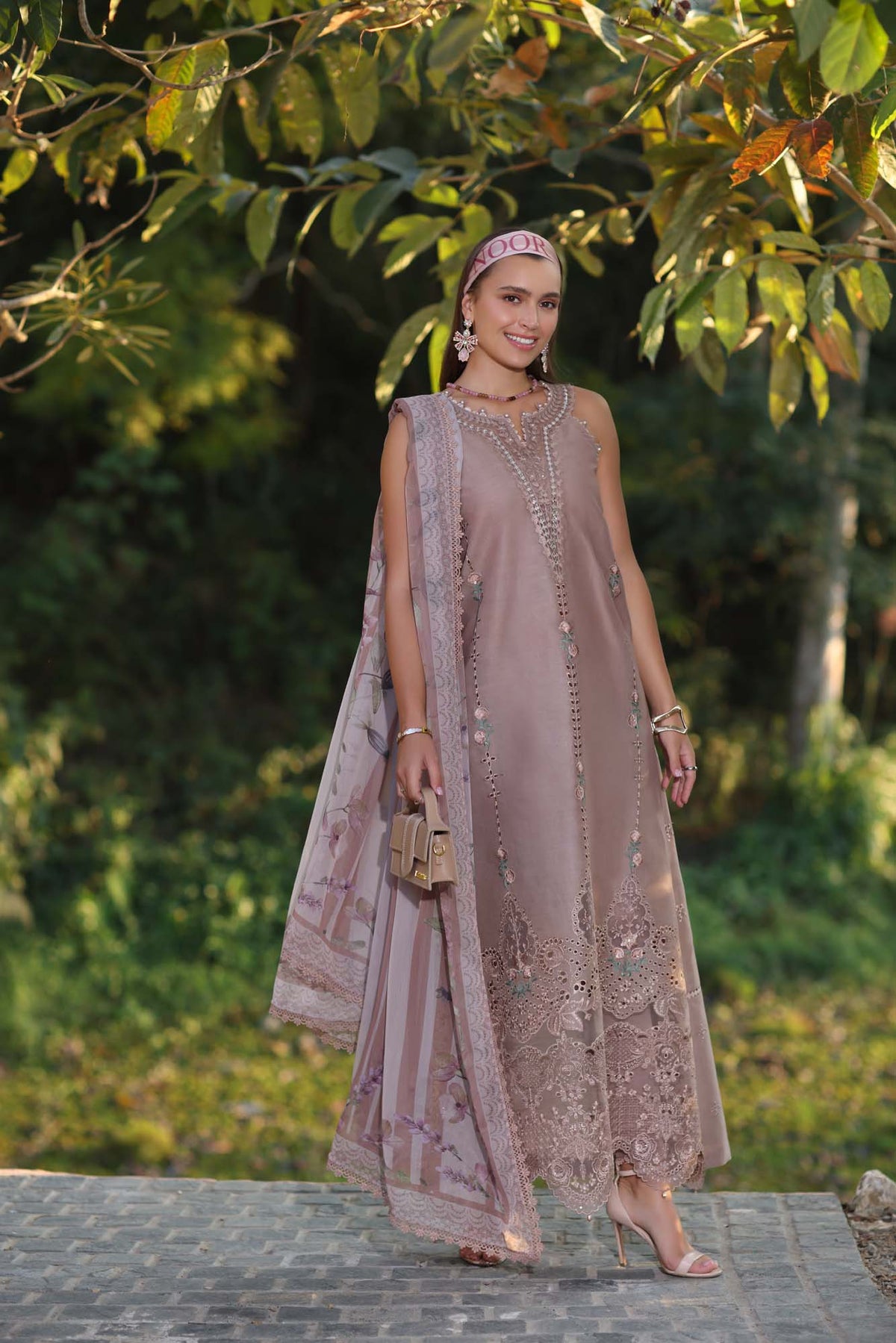 Noor by Saadia Asad | Luxe Chikankari 25 | D6-B