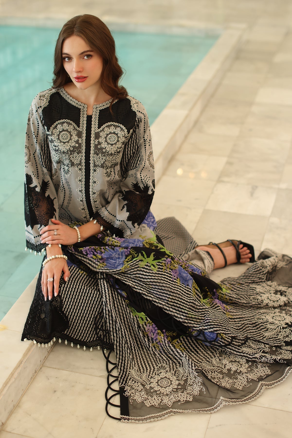 Charizma | Aniq Lawn Collection | AN5-02