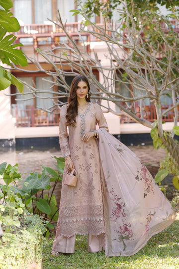 Noor by Saadia Asad | Eid Luxury Laserkari 25 | D6-B