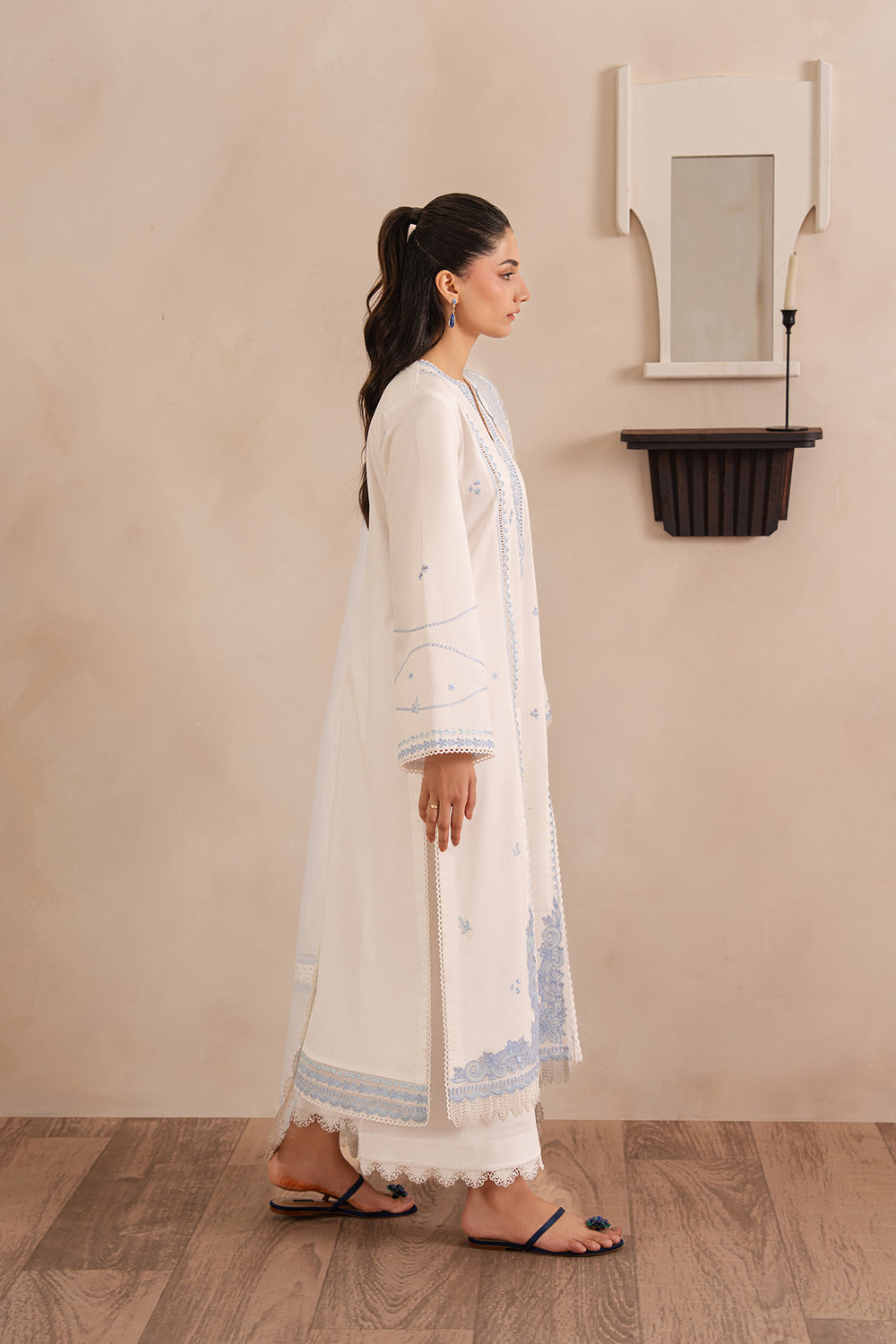 Afrozeh | Muted Muse 26 | Pearl