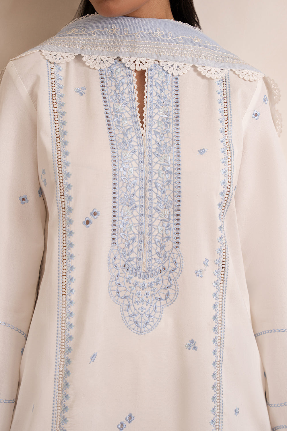 Afrozeh | Muted Muse 26 | Pearl