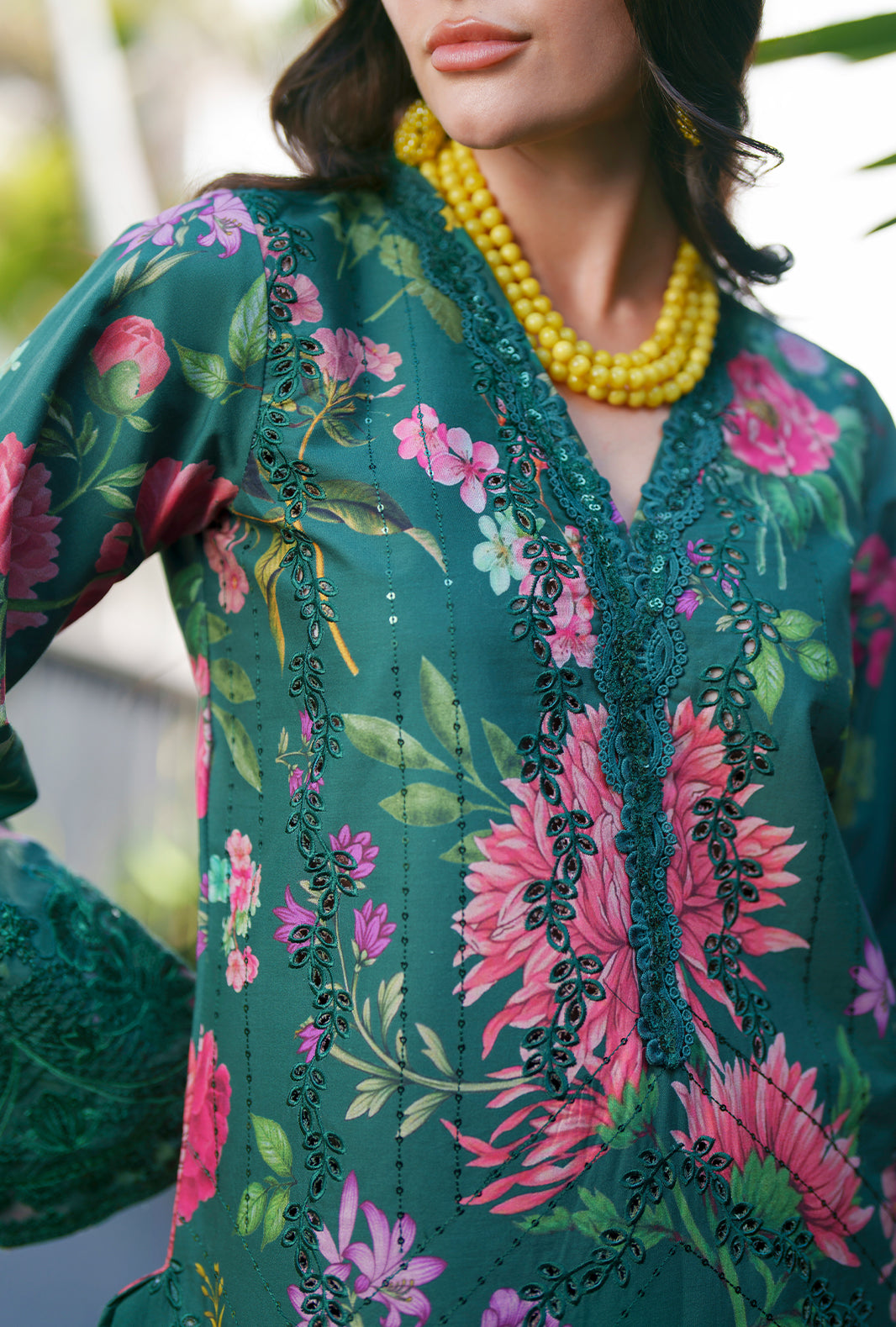 AJR Couture | Printed Chikankari 26 | Tali
