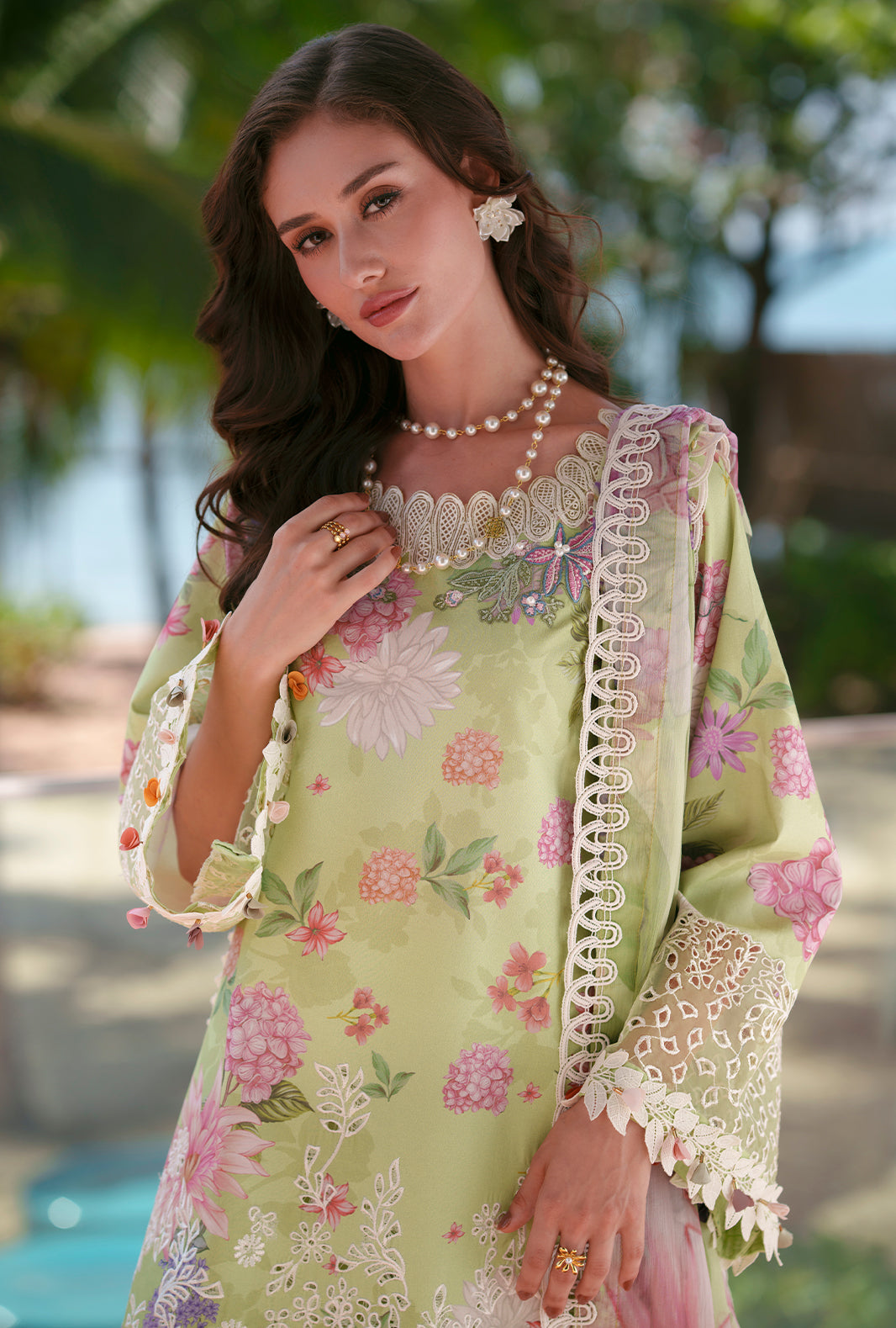 AJR Couture | Printed Chikankari 26 | Riwa