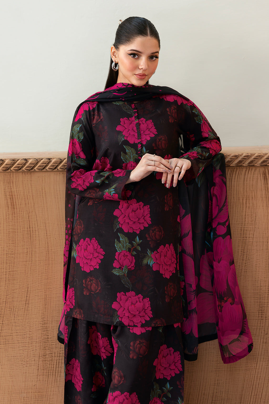 Afsanah | Basics Raw Silk |  Dark Majestic AR-103