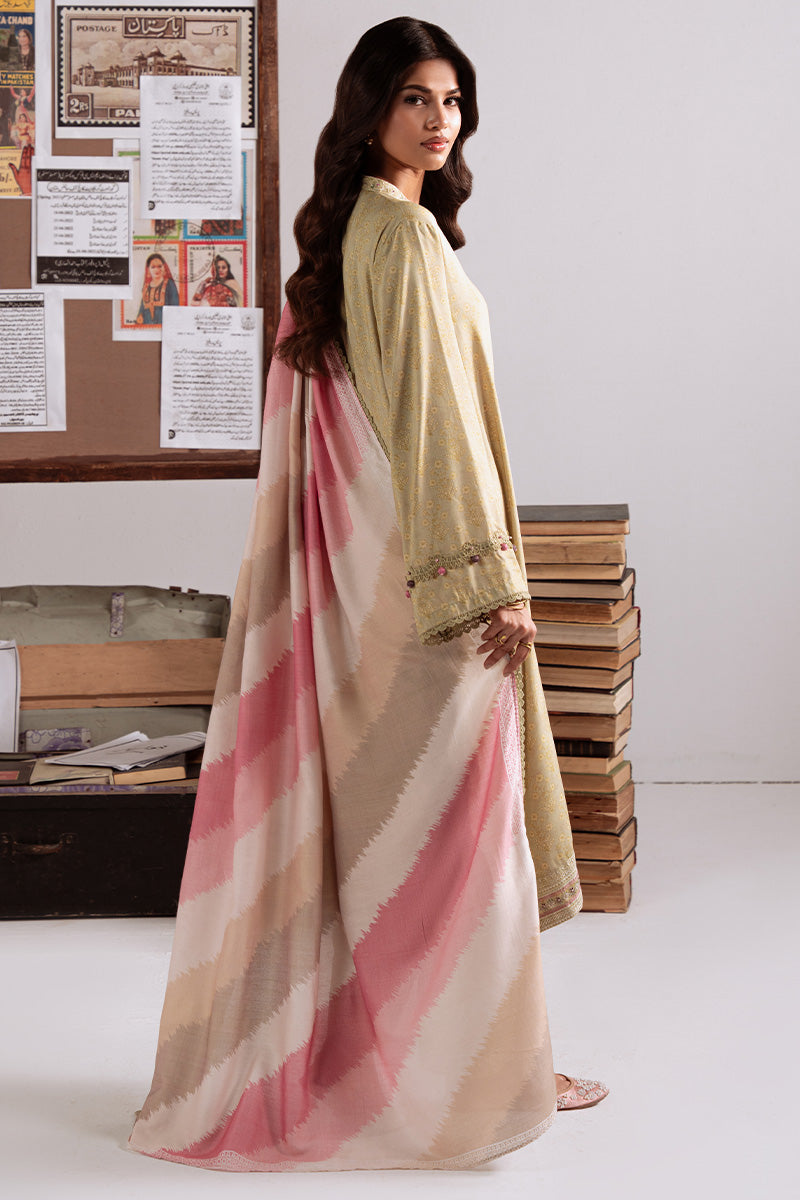 Cross Stitch | Khaddar Linen 25 | SAGE GARLAND