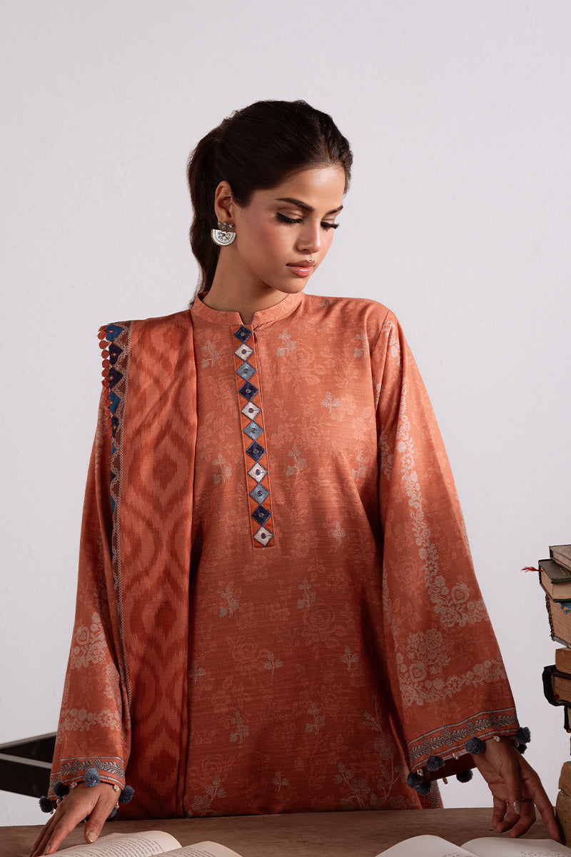 Cross Stitch | Khaddar Linen 25 | AMBER MIRAGE