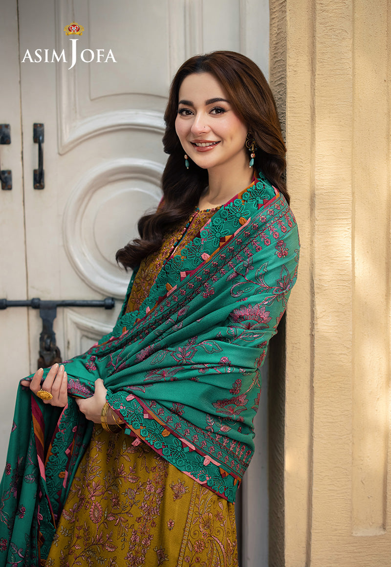 Asim Jofa | Pashmina Shawl 24 | AJKI-04