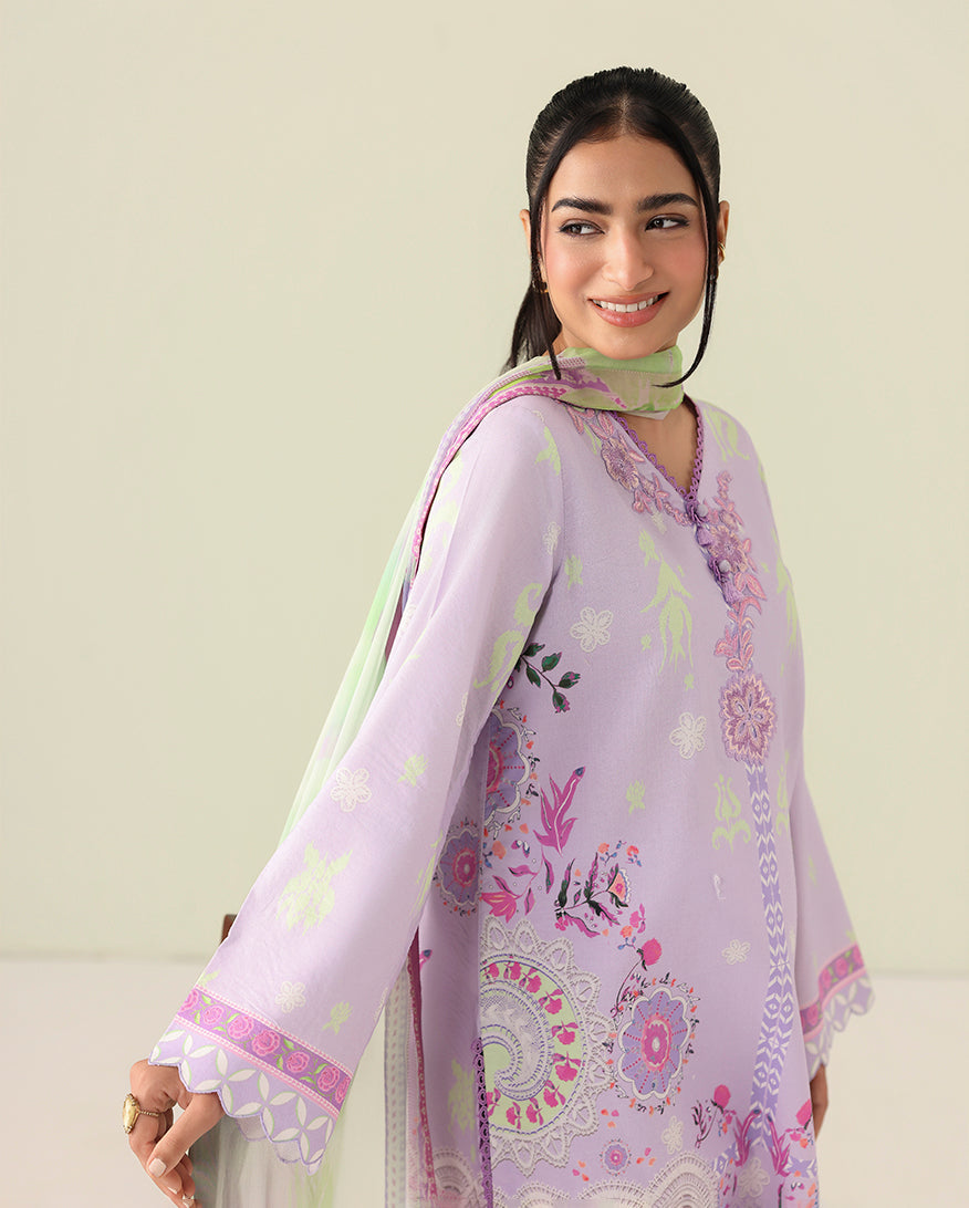 Roheenaz | Rosette Lawn | Azure days