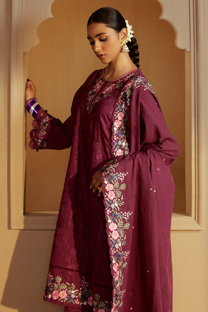 Cross Stitch | Winter Collection 24 |  PLUM RADIANCE