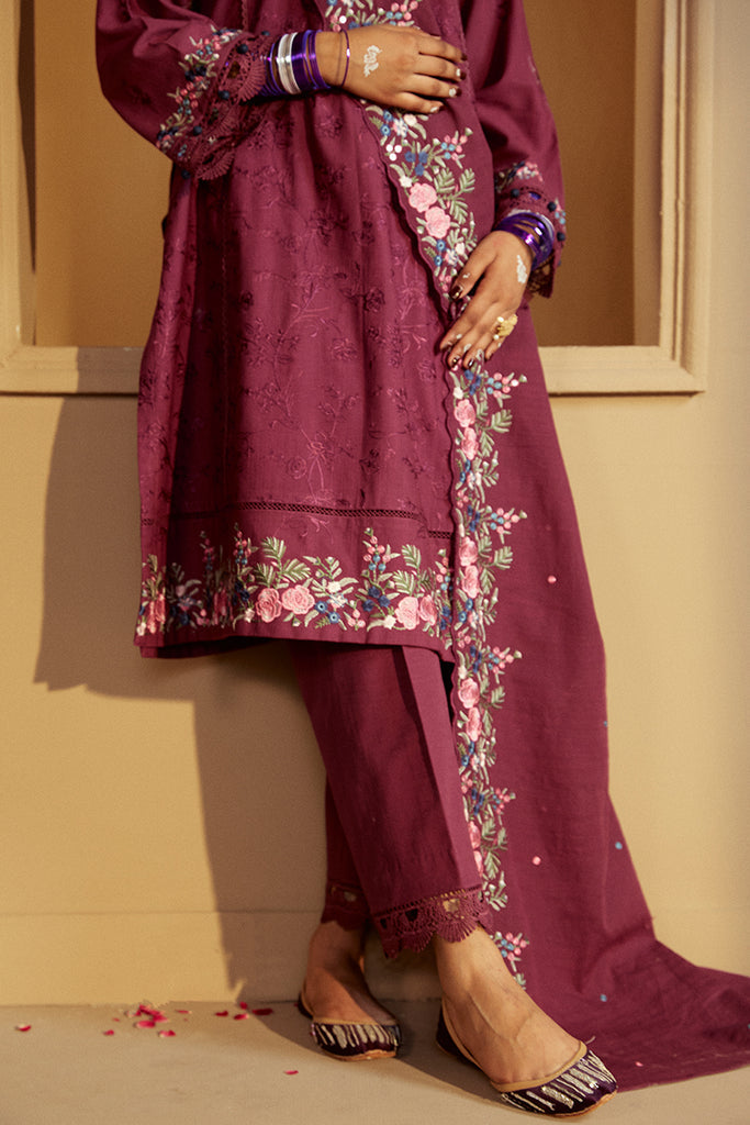 Cross Stitch | Winter Collection 24 |  PLUM RADIANCE