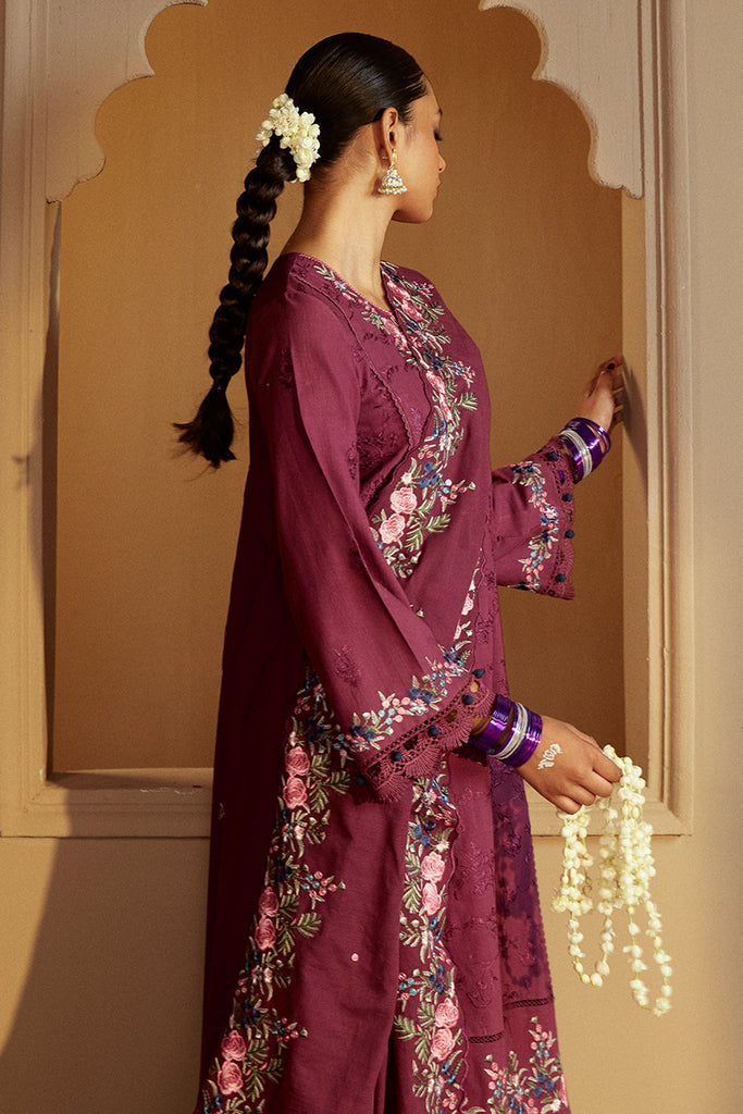 Cross Stitch | Winter Collection 24 |  PLUM RADIANCE