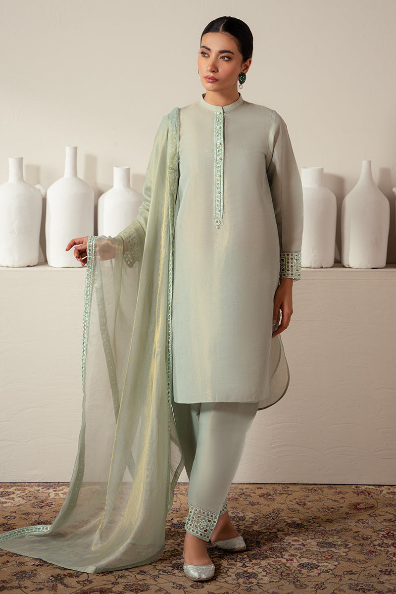 Cross Stitch | Eid Collection | GREEN MIST