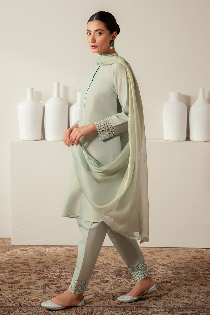 Cross Stitch | Eid Collection | GREEN MIST