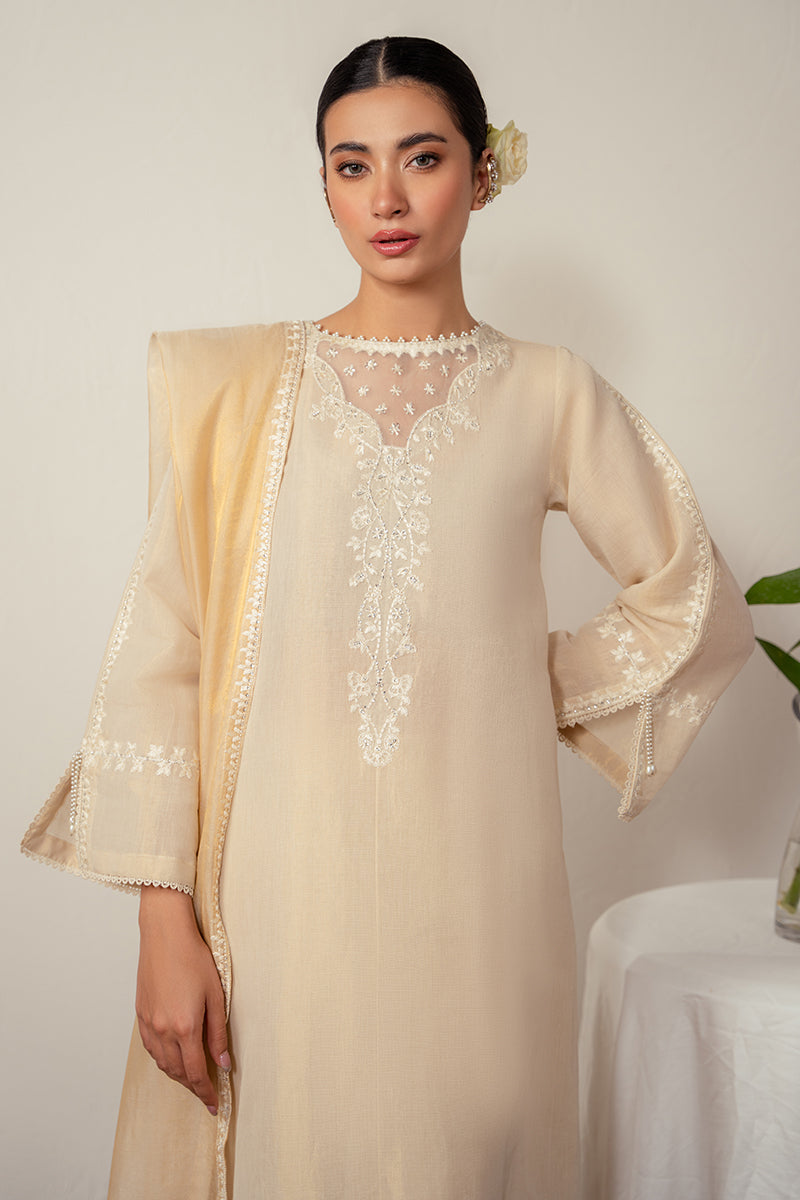 Cross Stitch | Eid Collection | PEARLED IVORY