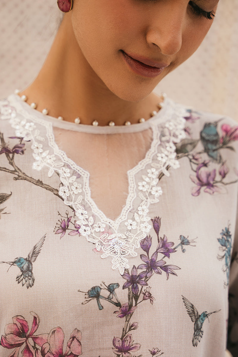 Cross Stitch | Eid Collection | PERIWINKLE PEARL