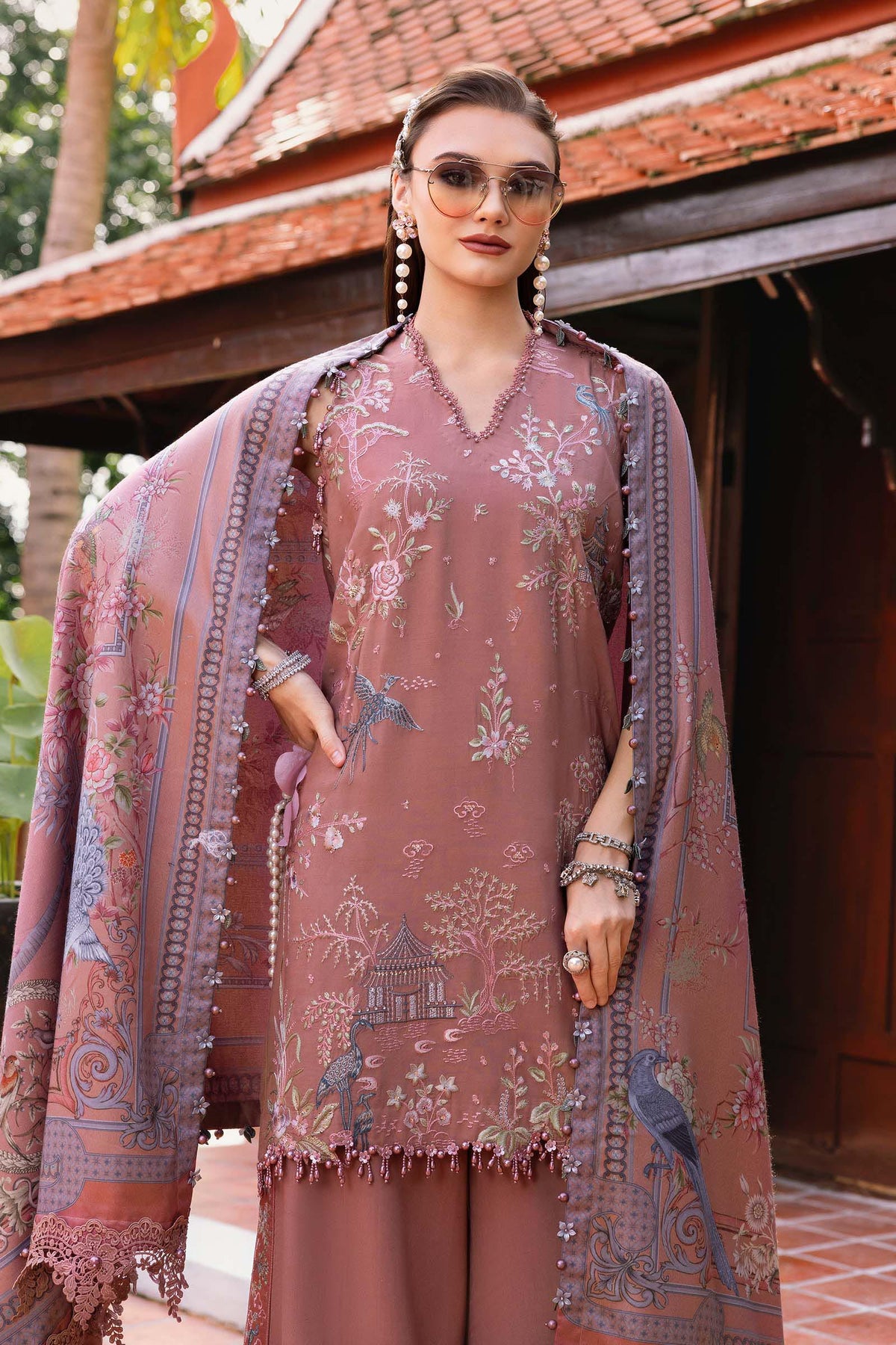 Maria B | M Prints Winter 25 | MPT-2801-A