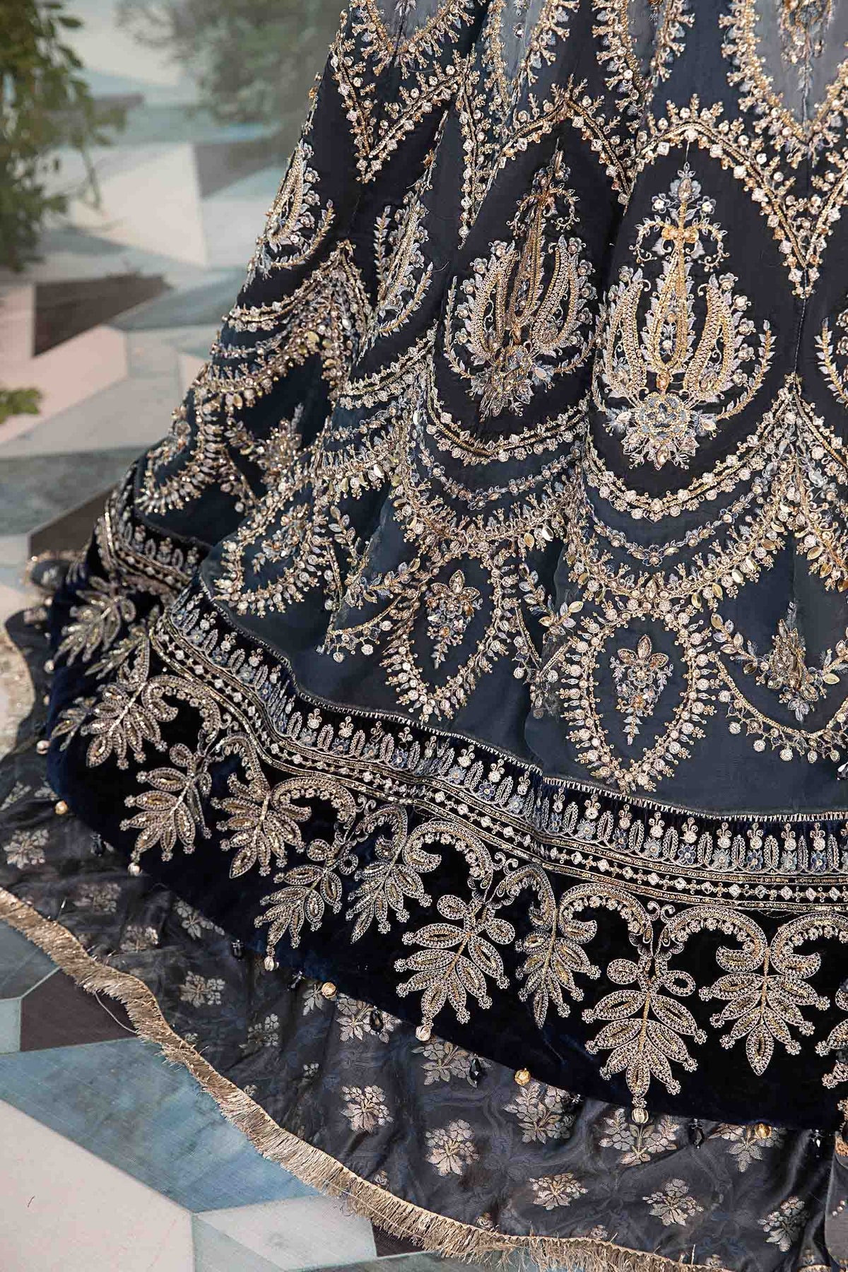 Maria B | Embroidered Formals 24 | Organza Suit | BD-2901