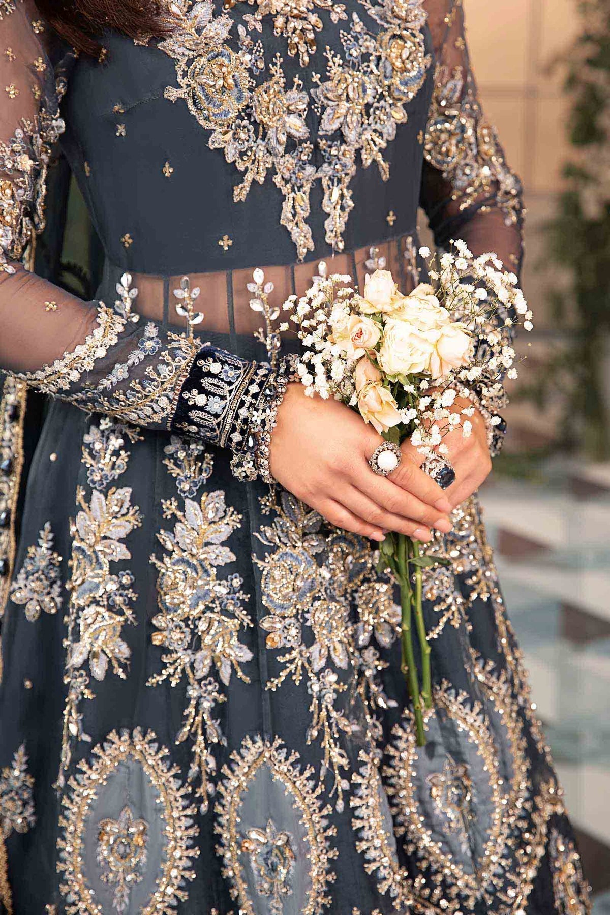 Maria B | Embroidered Formals 24 | Organza Suit | BD-2901