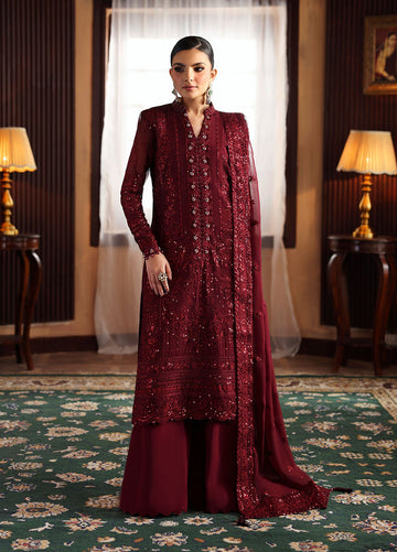 Gulaal | I Evayna Embroidered Chiffon | Vezeen