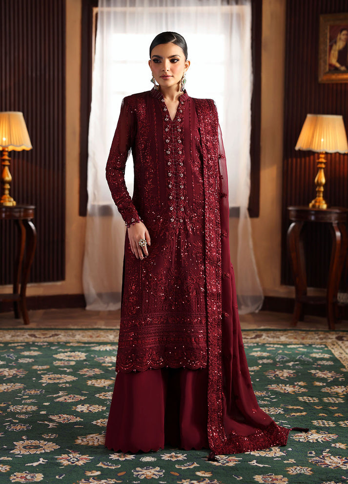 Gulaal | I Evayna Embroidered Chiffon | Vezeen