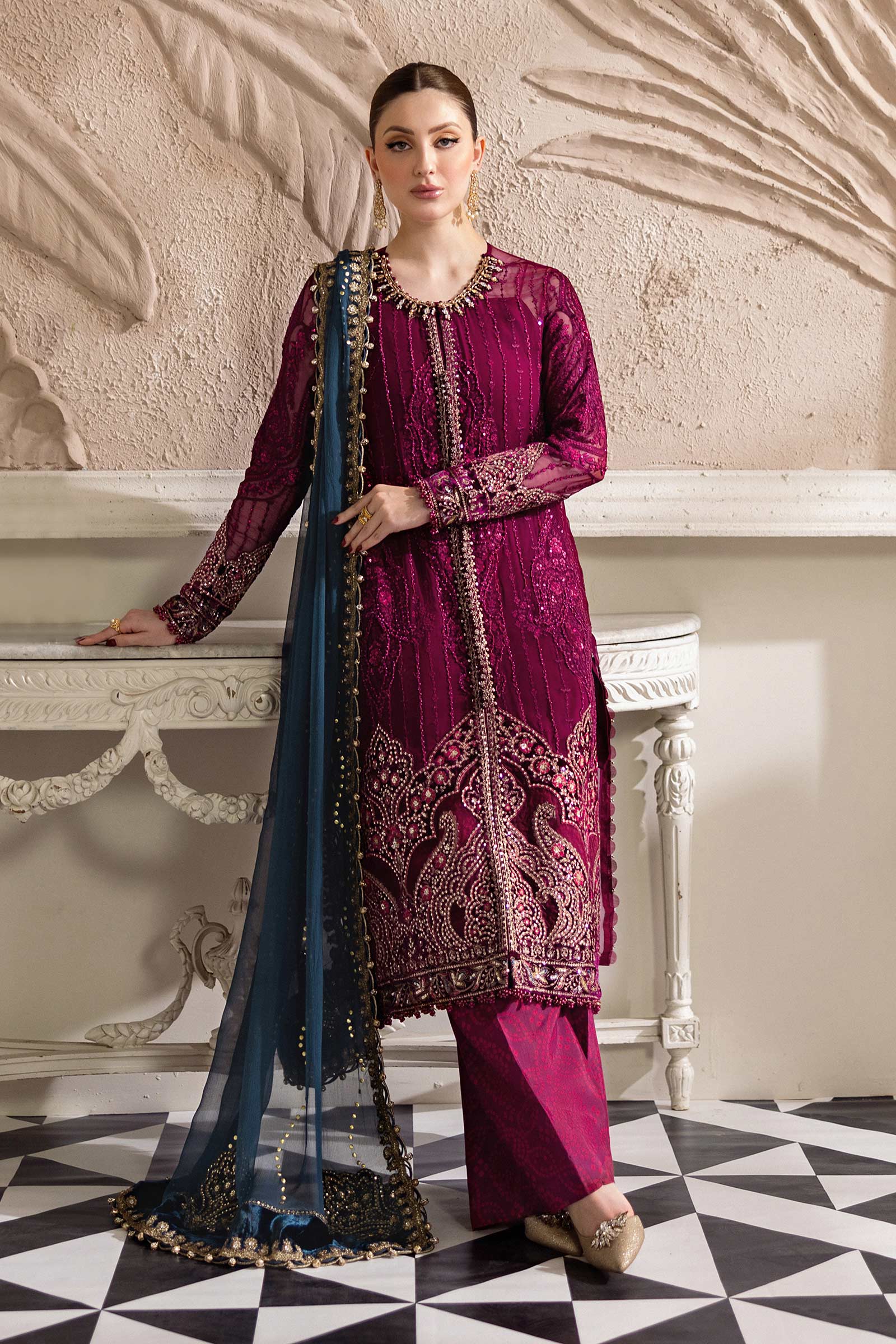 Maria B | Chiffon 25 |MPC-25-102