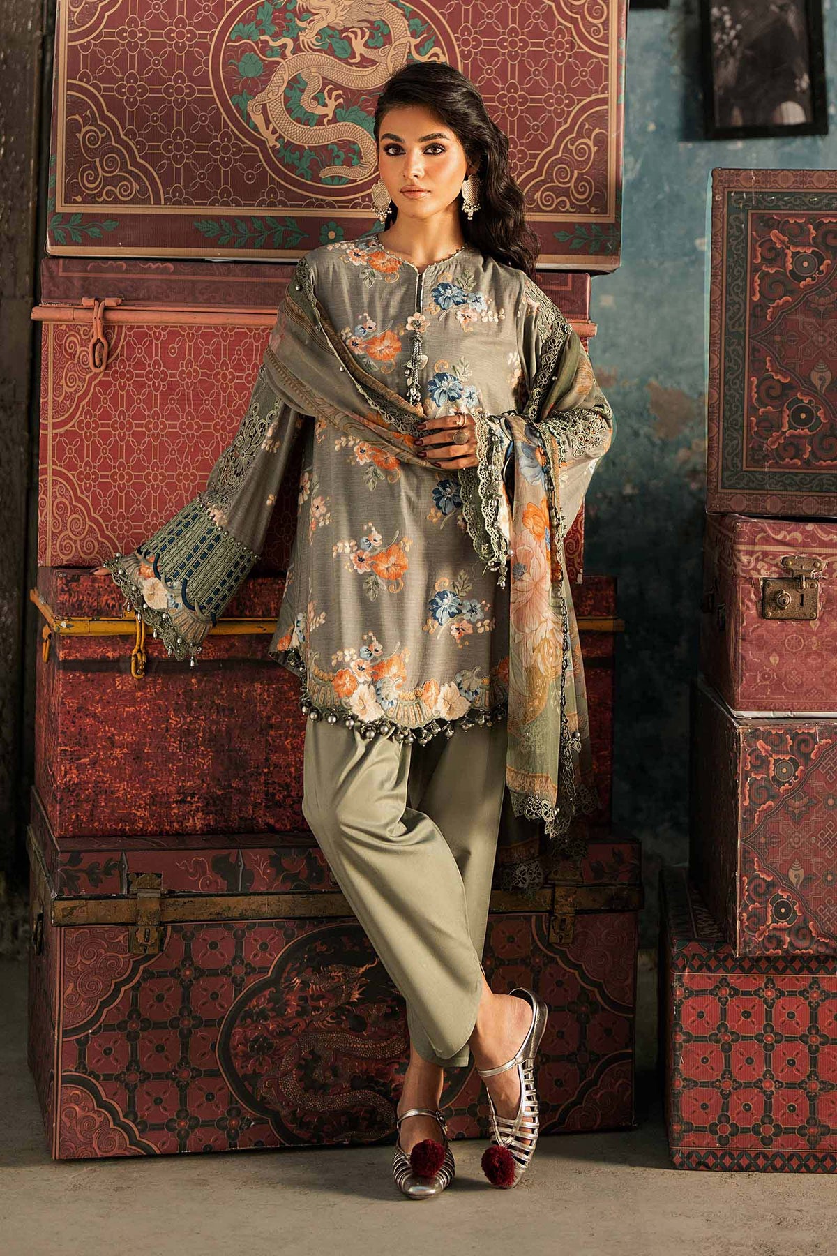 Maria B | M Prints Winter Fall 2026 | MPT-3103-A