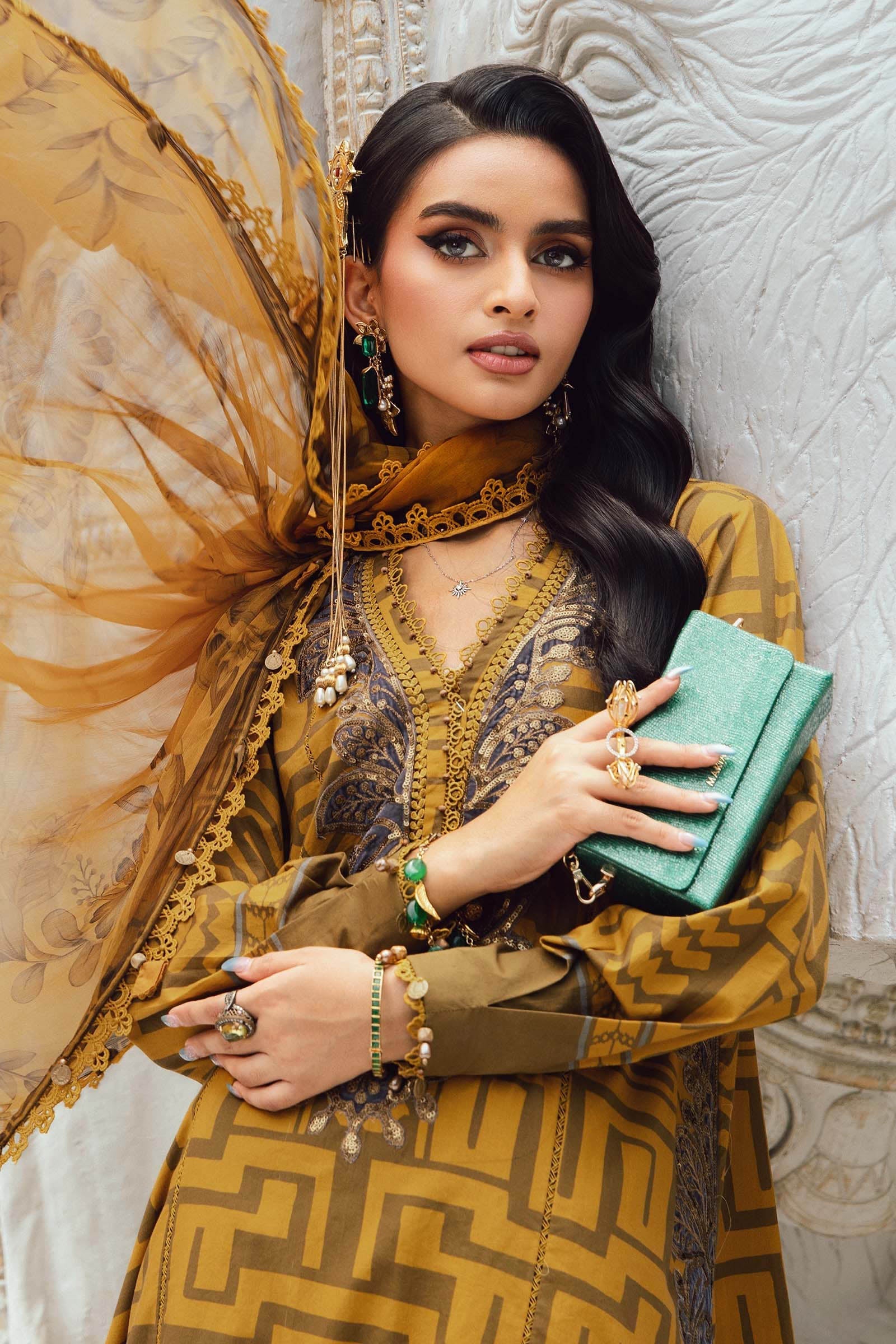 Maria B | M Prints Winter 25 | MPT-2703-A