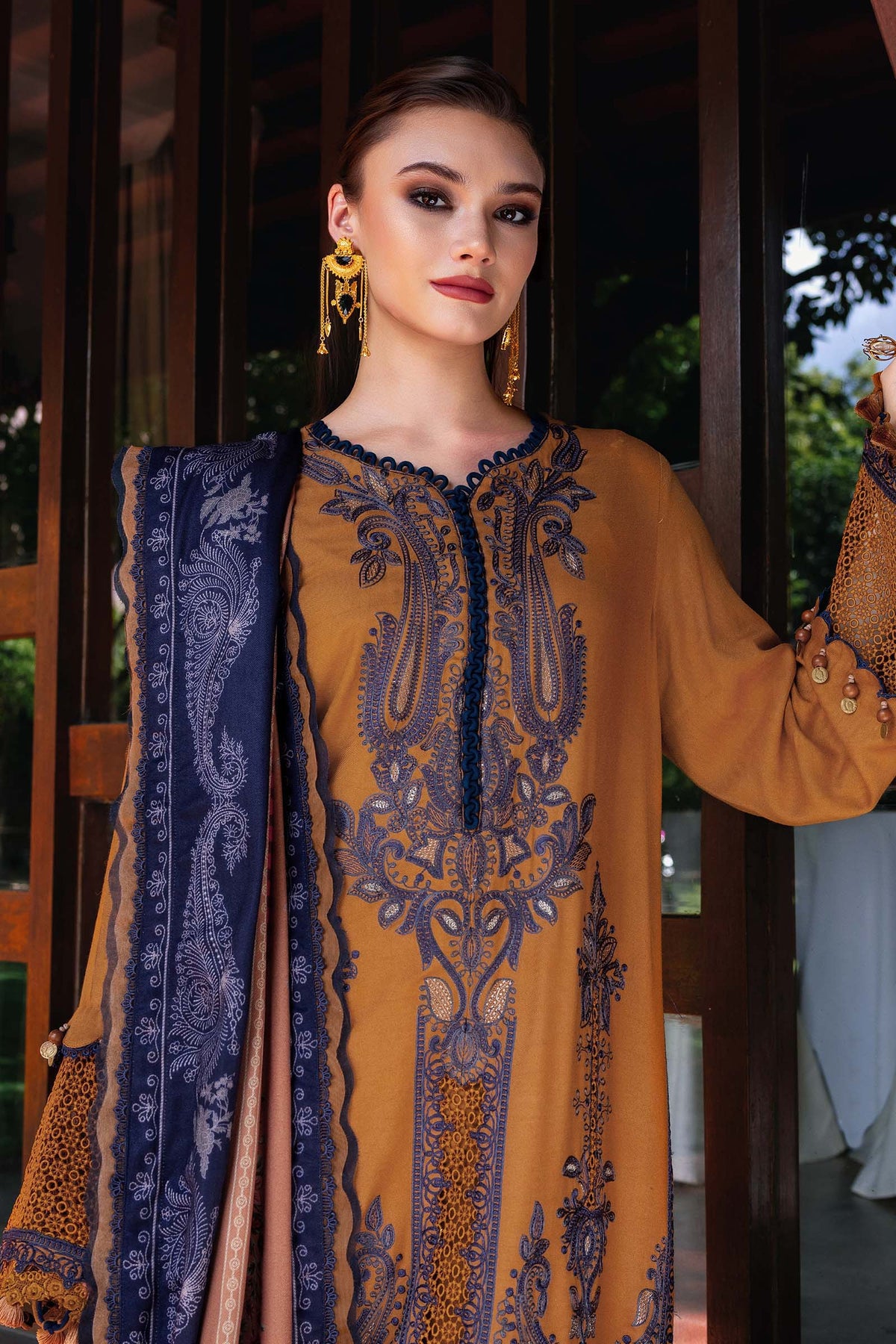 Maria B | M Prints Winter 25 | MPT-2803-A