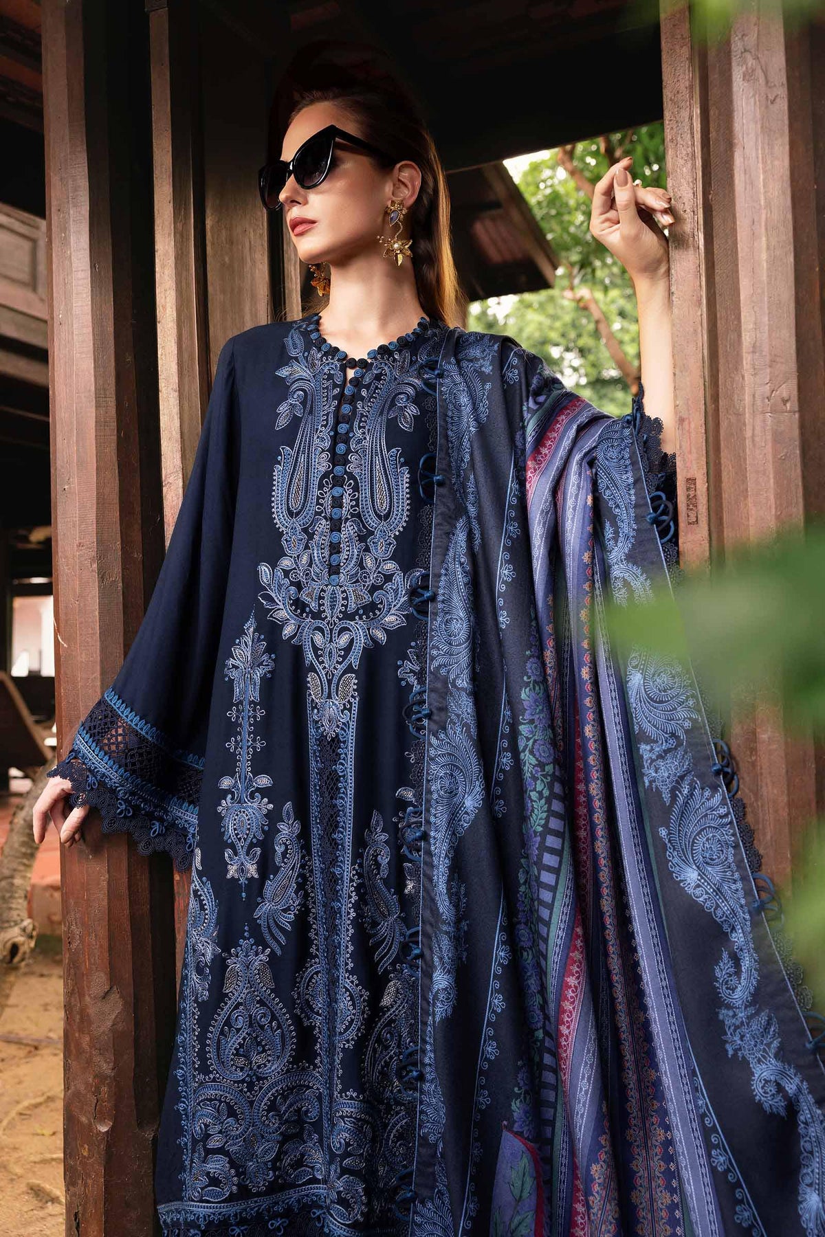 Maria B | M Prints Winter 25 | MPT-2803-B