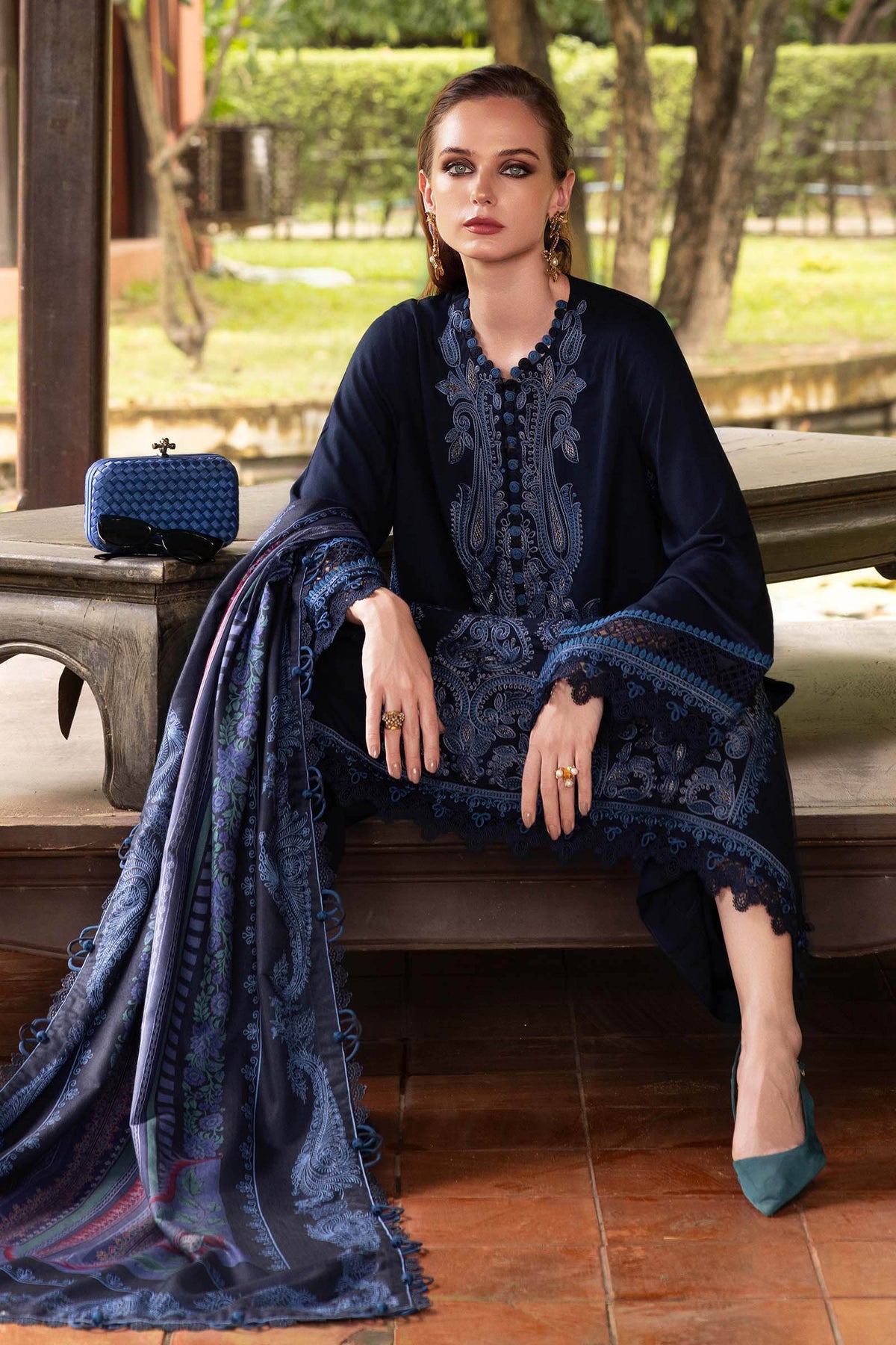 Maria B | M Prints Winter 25 | MPT-2803-B
