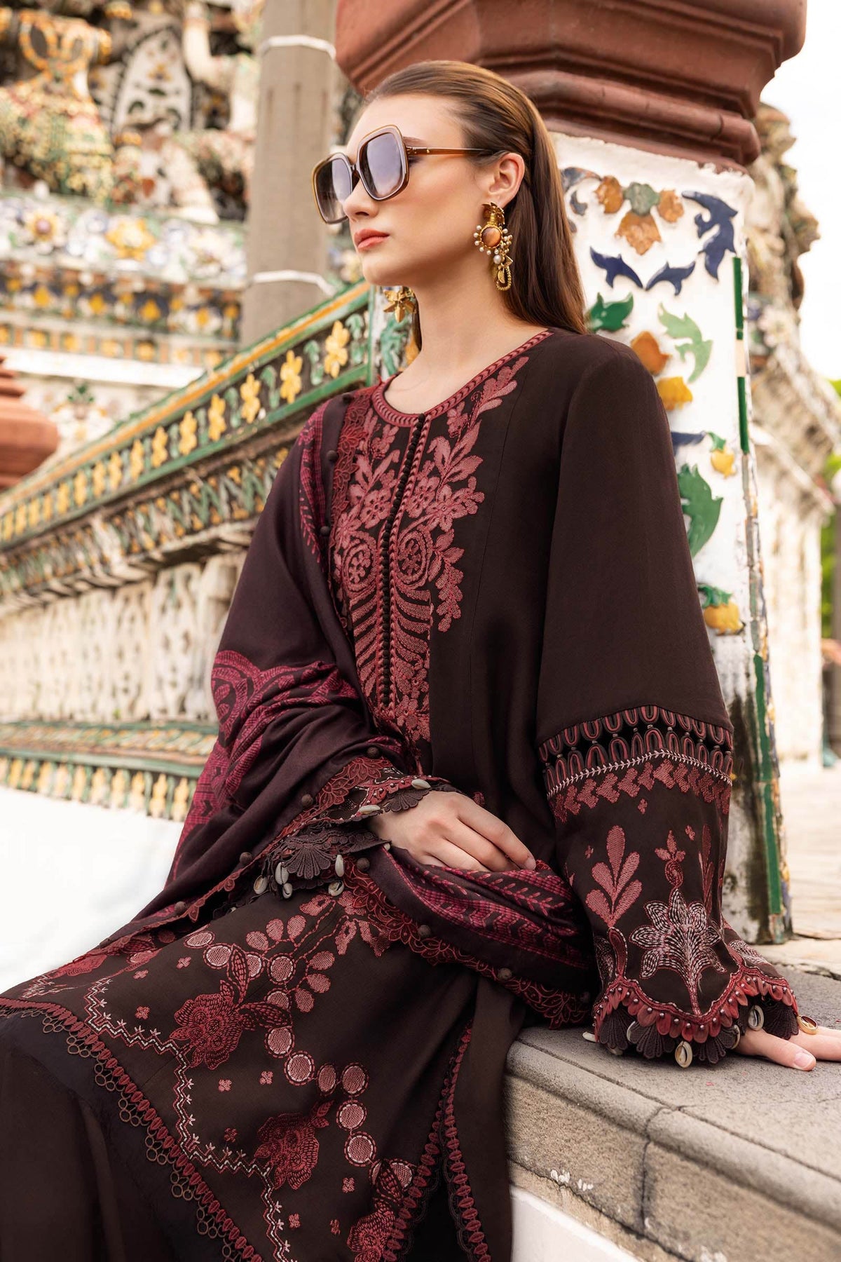 Maria B | M Prints Winter 25 | MPT-2804-A
