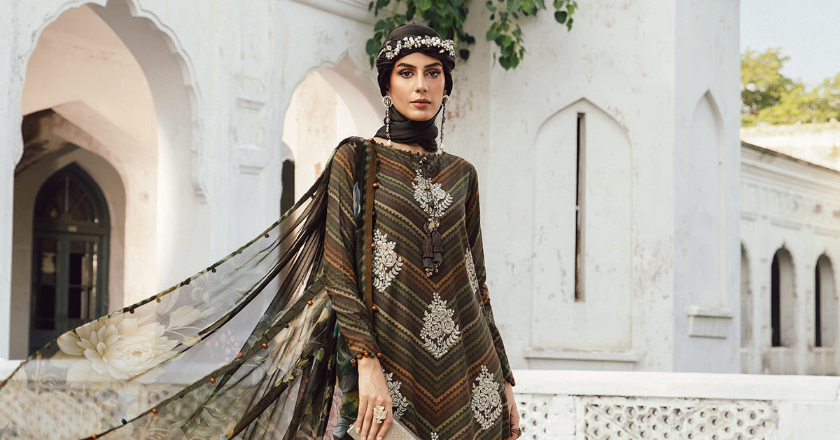 Maria B | M Prints Winter 25 |  MPT-2705-B