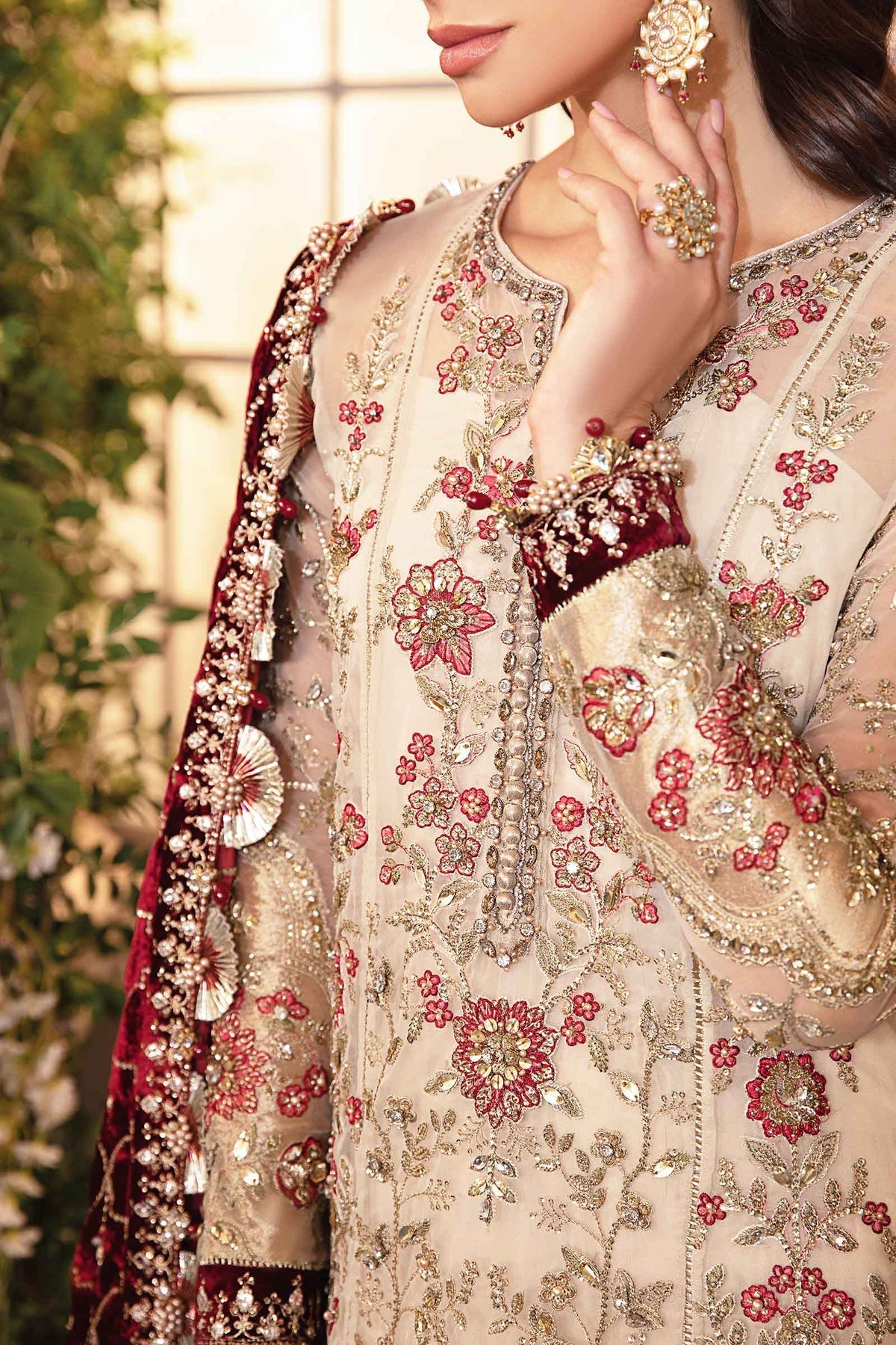 Maria B | Embroidered Formals 24 | Organza Suit | BD-2905