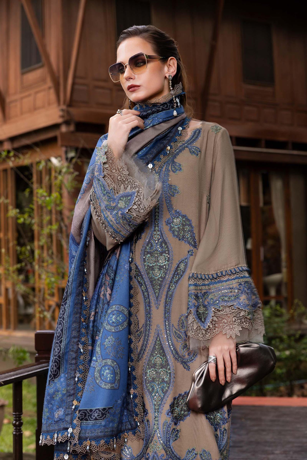 Maria B | M Prints Winter 25 | MPT-2806-A