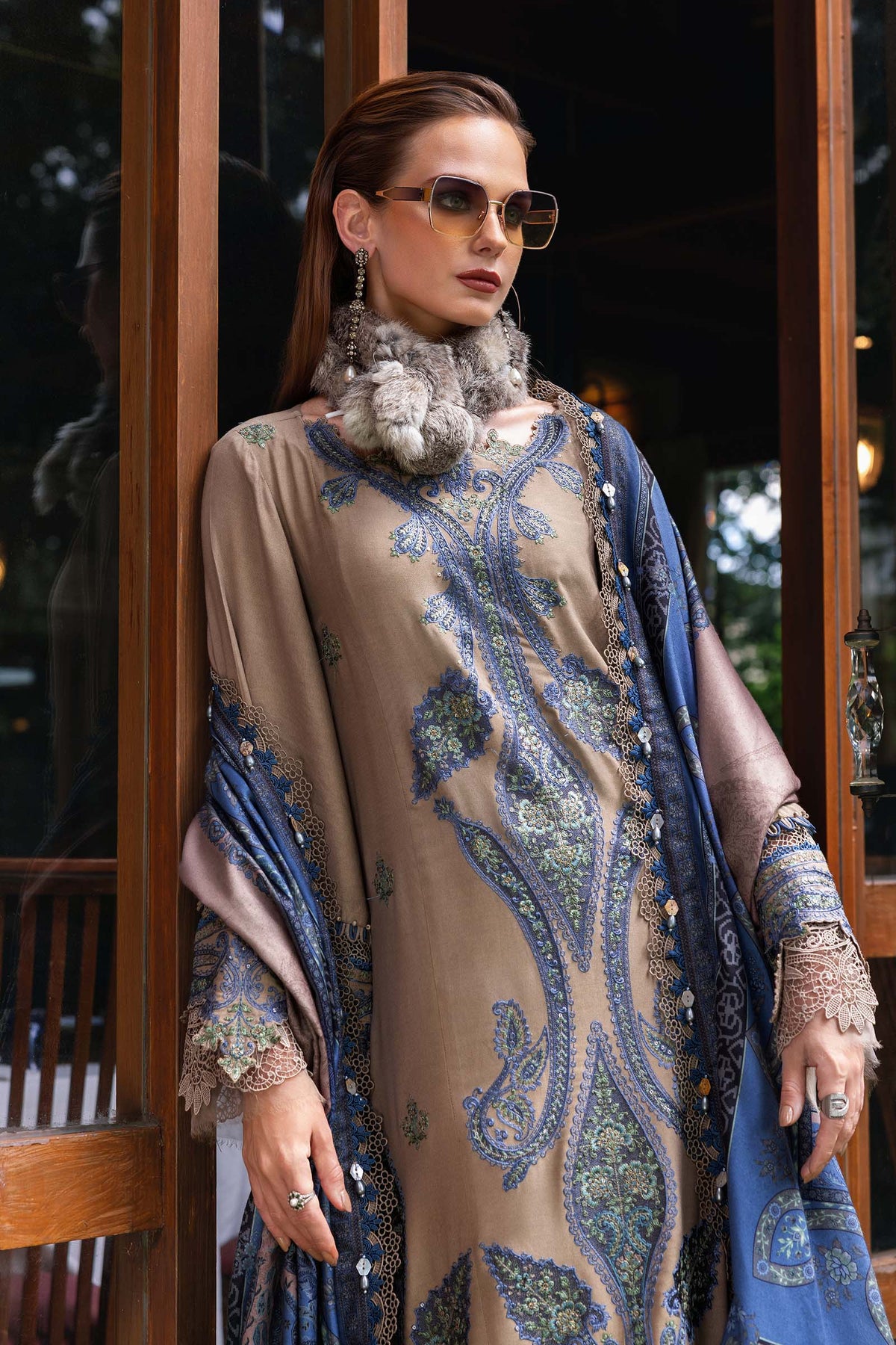 Maria B | M Prints Winter 25 | MPT-2806-A