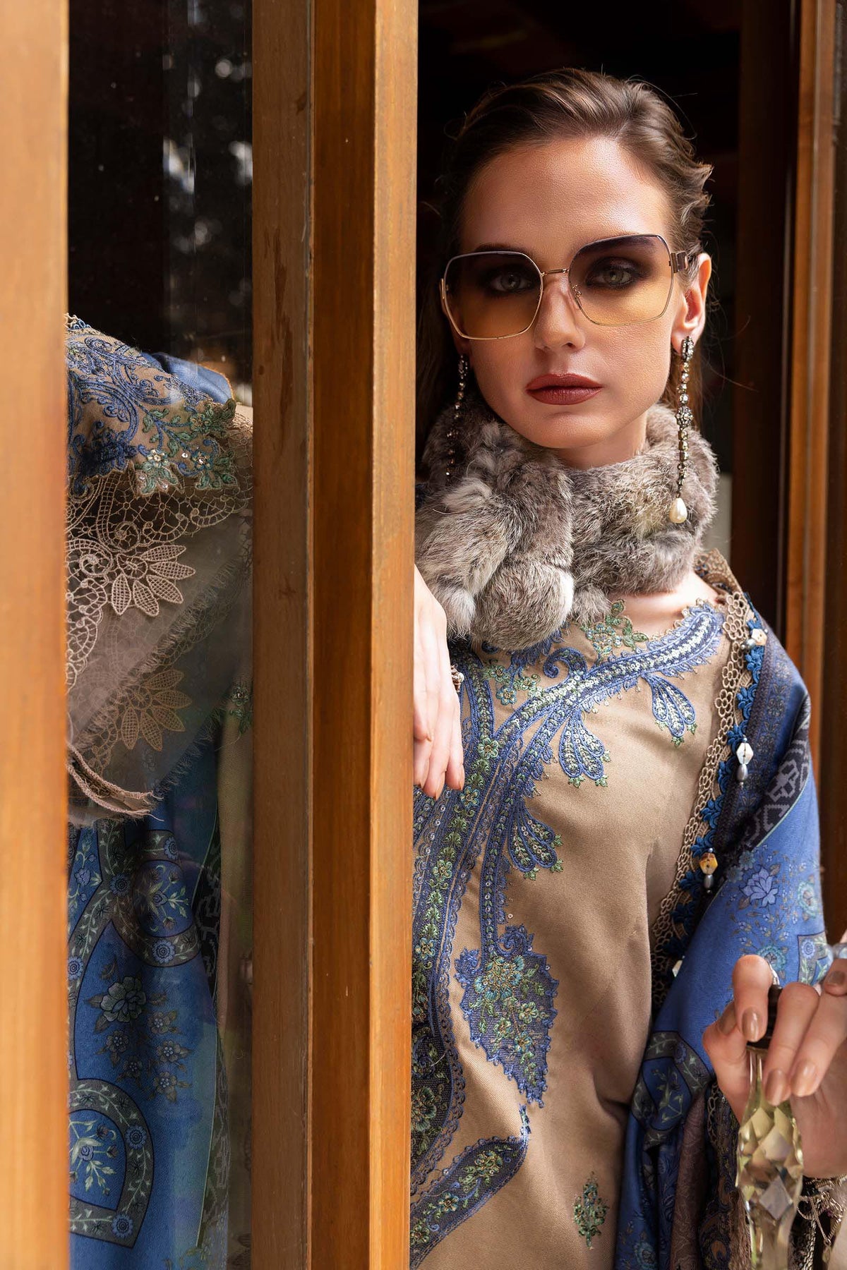 Maria B | M Prints Winter 25 | MPT-2806-A