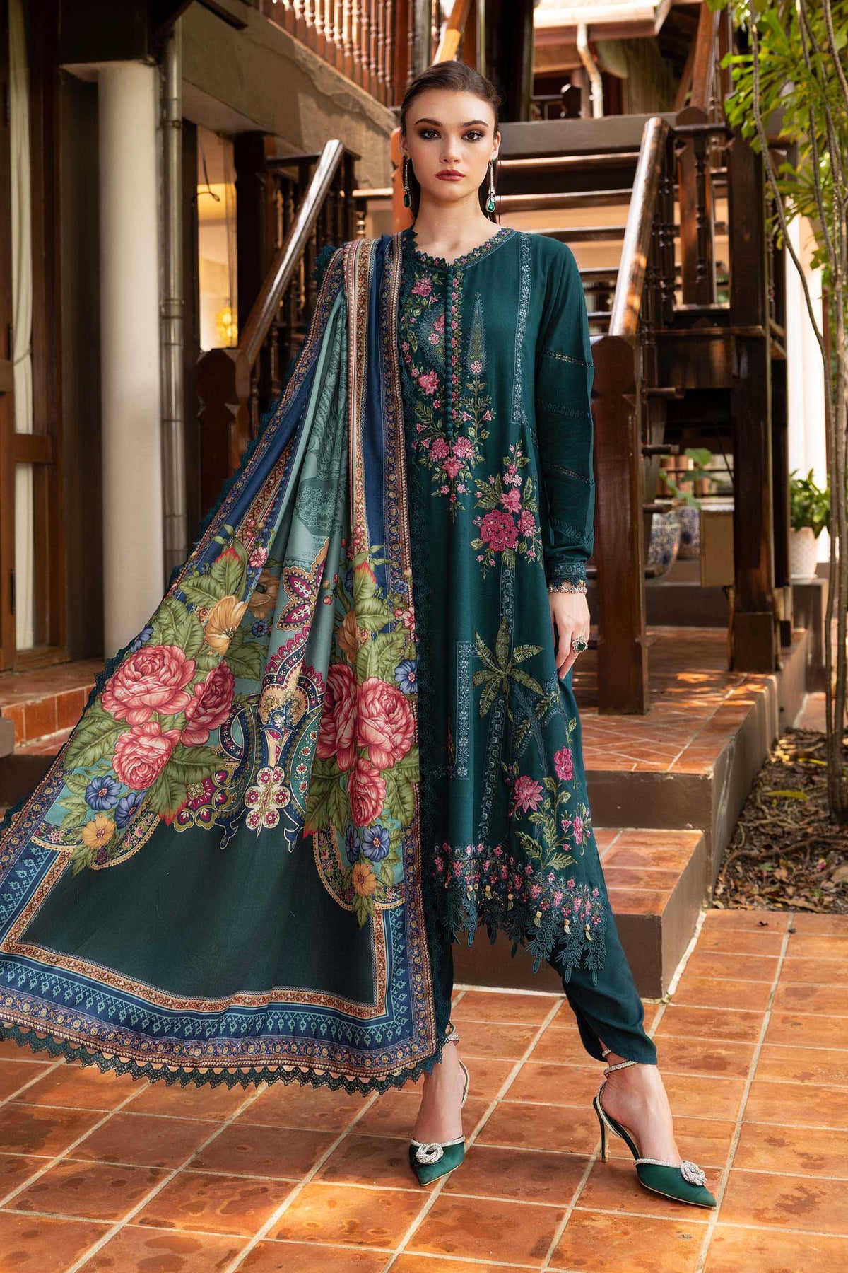 Maria B | M Prints Winter 25 | MPT-2807-B