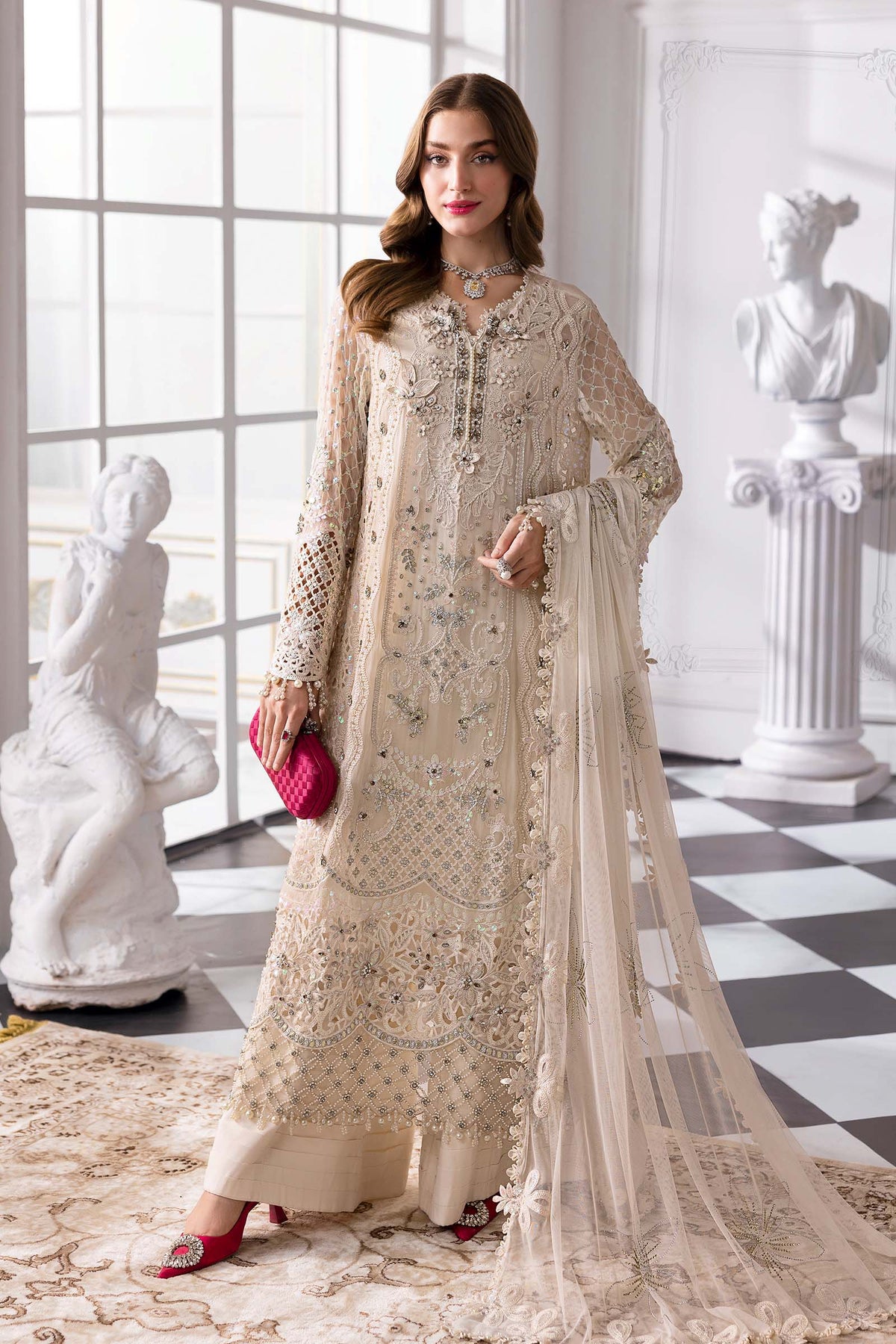 Maria B | Embroidered 2025 | BD-3007