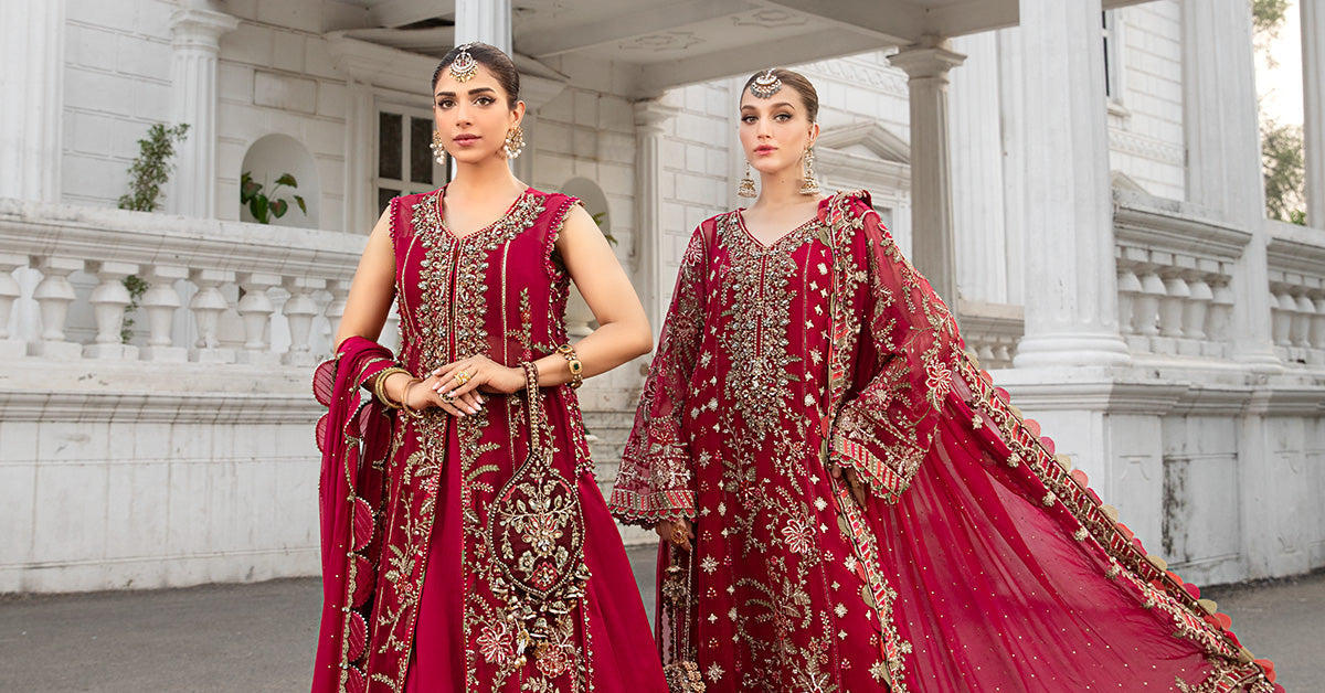 Maria B | Chiffon Formals 24 | Chiffon Suit | MPC-24-107