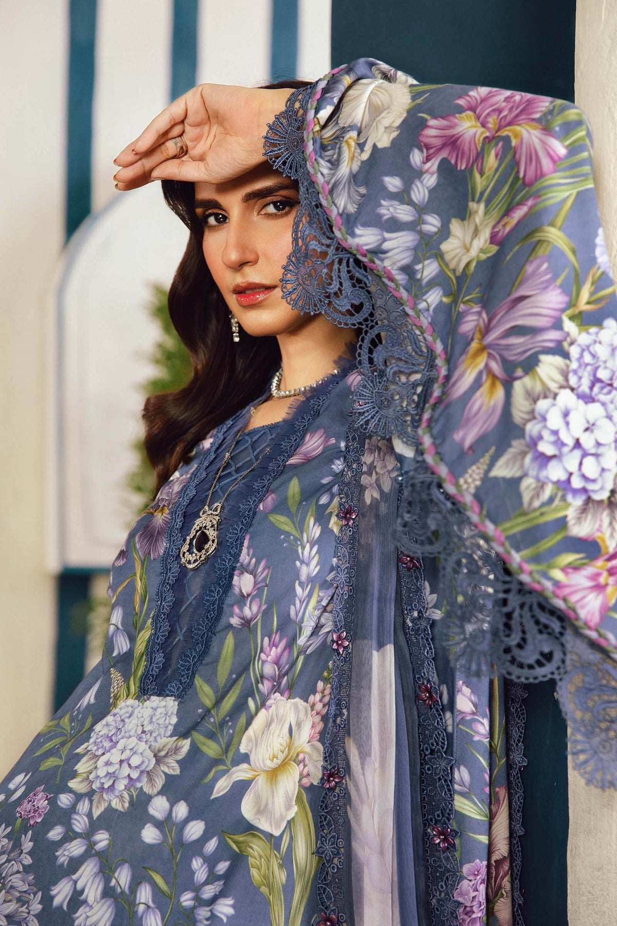 Maria B | M Prints Winter 25 | MPT-2708-B