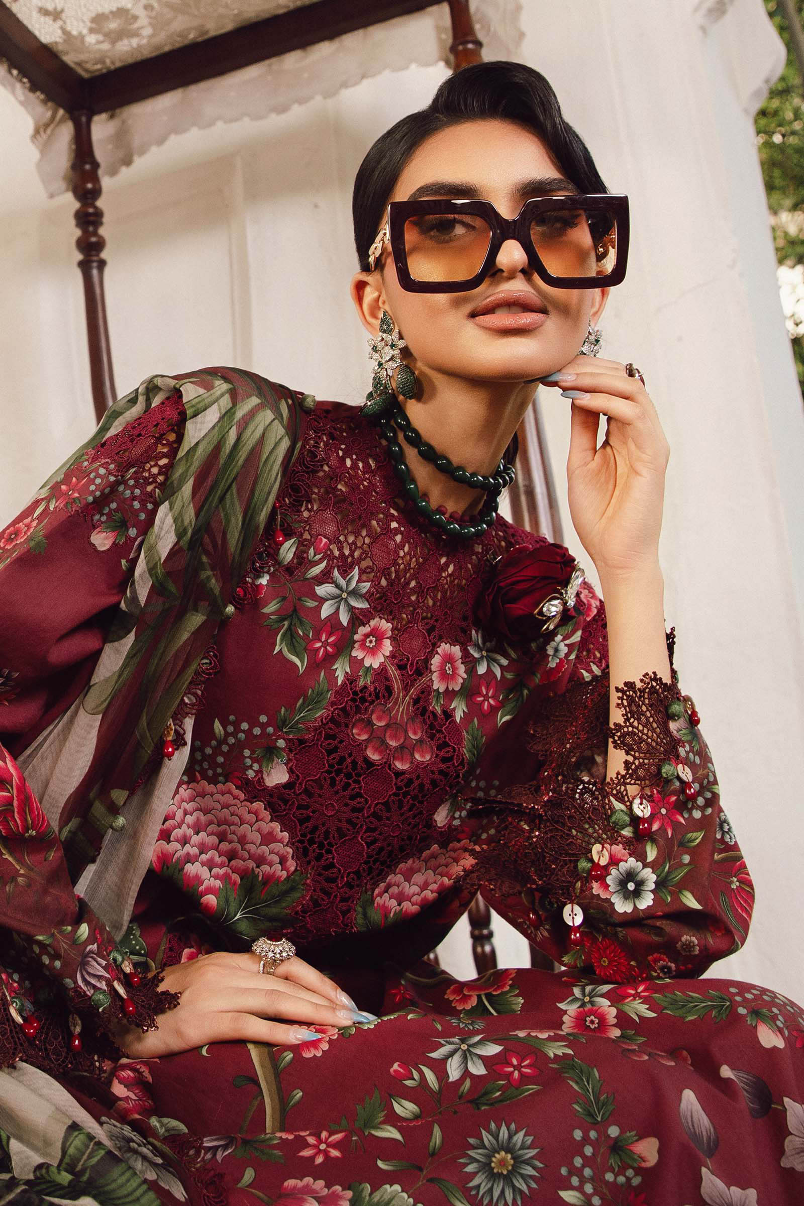 Maria B | M Prints Winter 25 | MPT-2709-A
