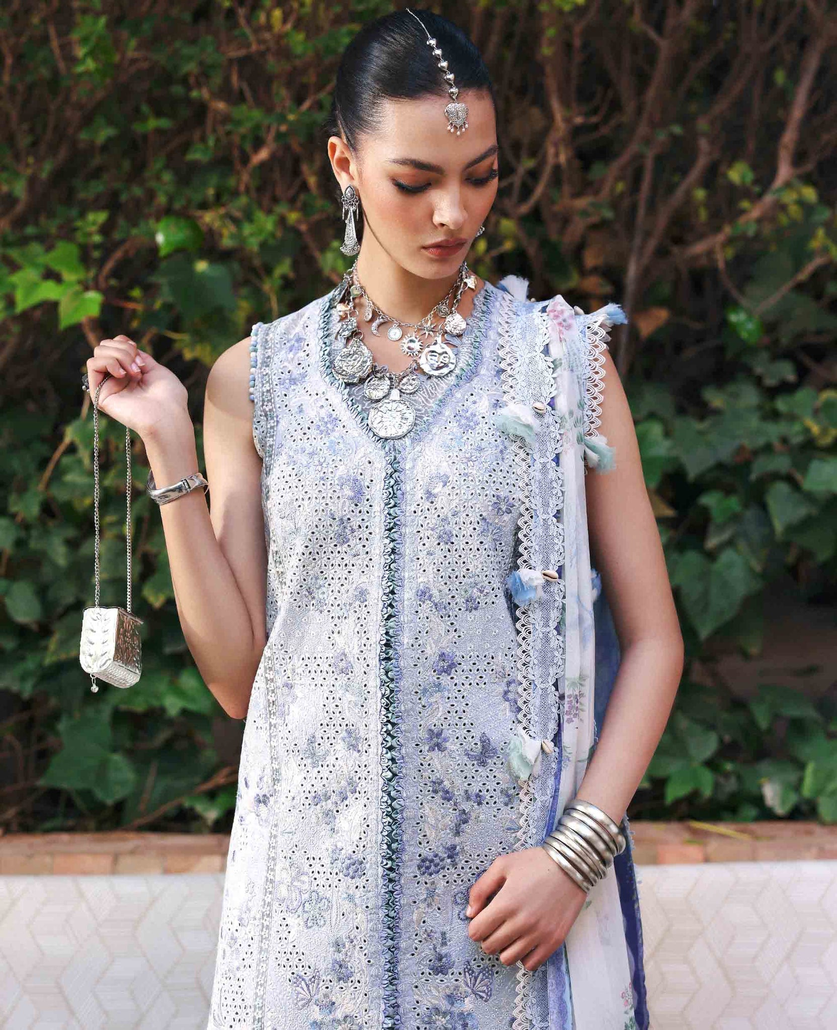 Republic Womenswear | Reine Luxury Lawn 26 | Iris