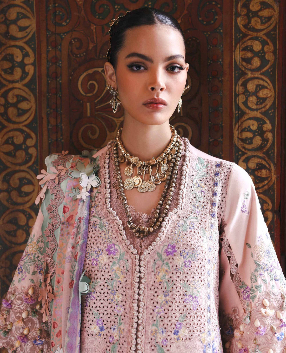Republic Womenswear | Reine Luxury Lawn 26 | Dahlia