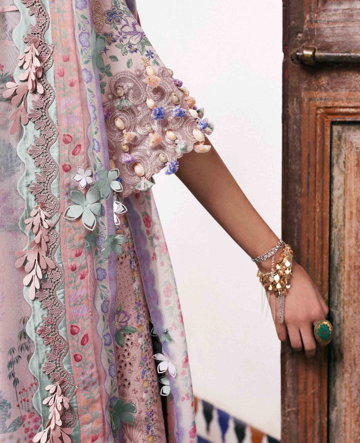 Republic Womenswear | Reine Luxury Lawn 26 | Dahlia